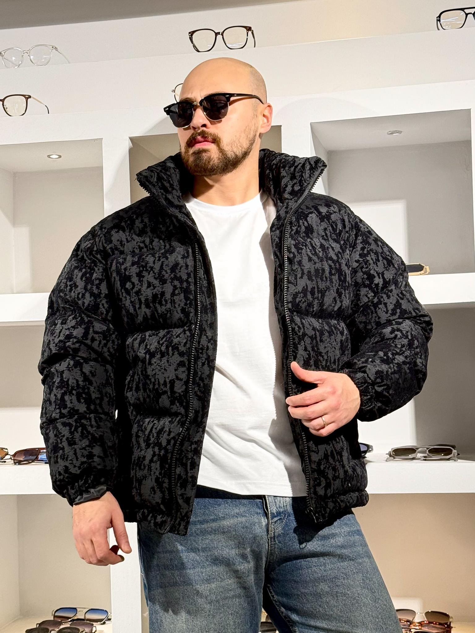 Kendinden Desenli Şişme Mont (MTS66)