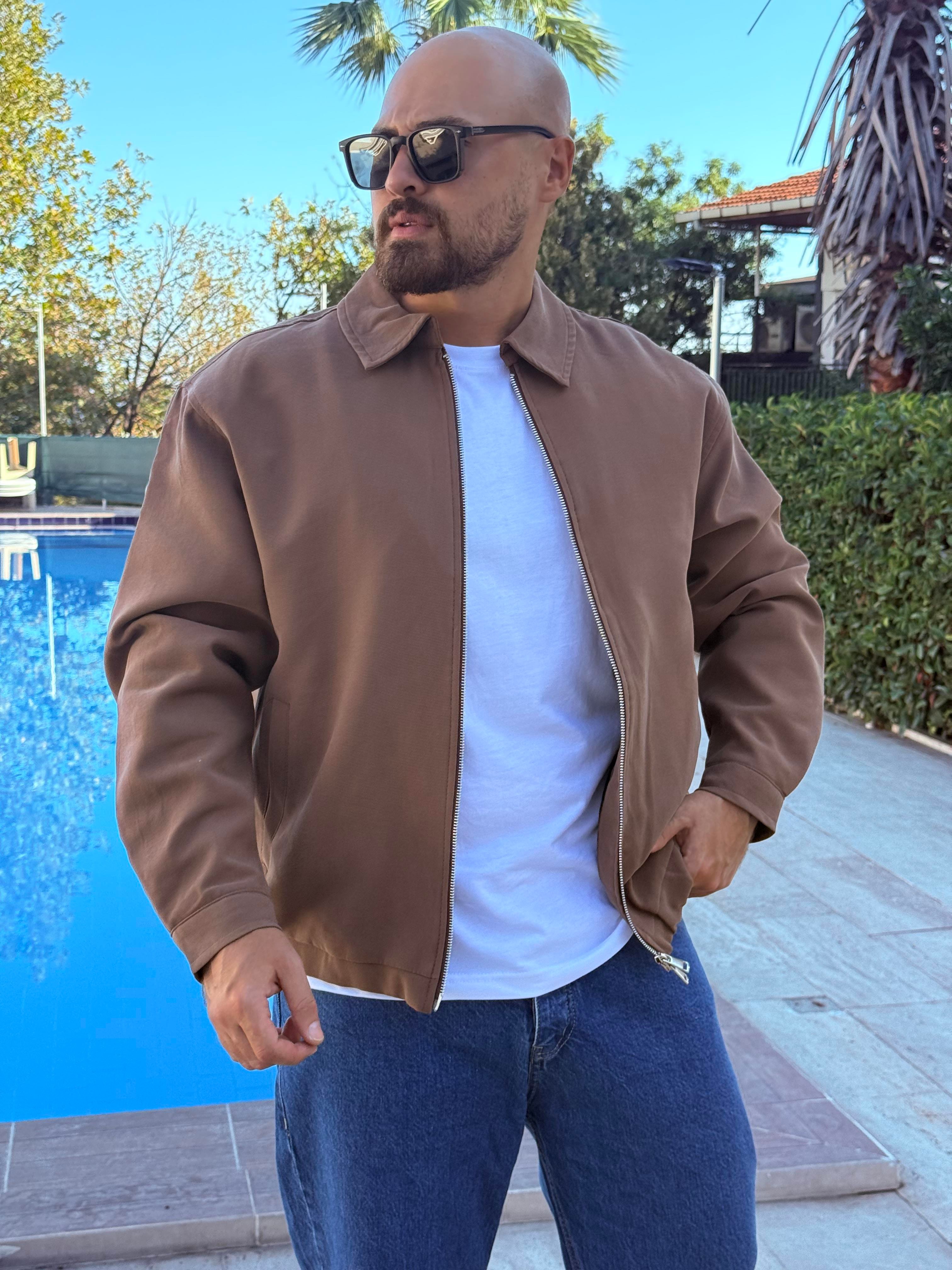 Kışlık Modal Kumaş Rahat Kalıp Ceket (MEVKR40)