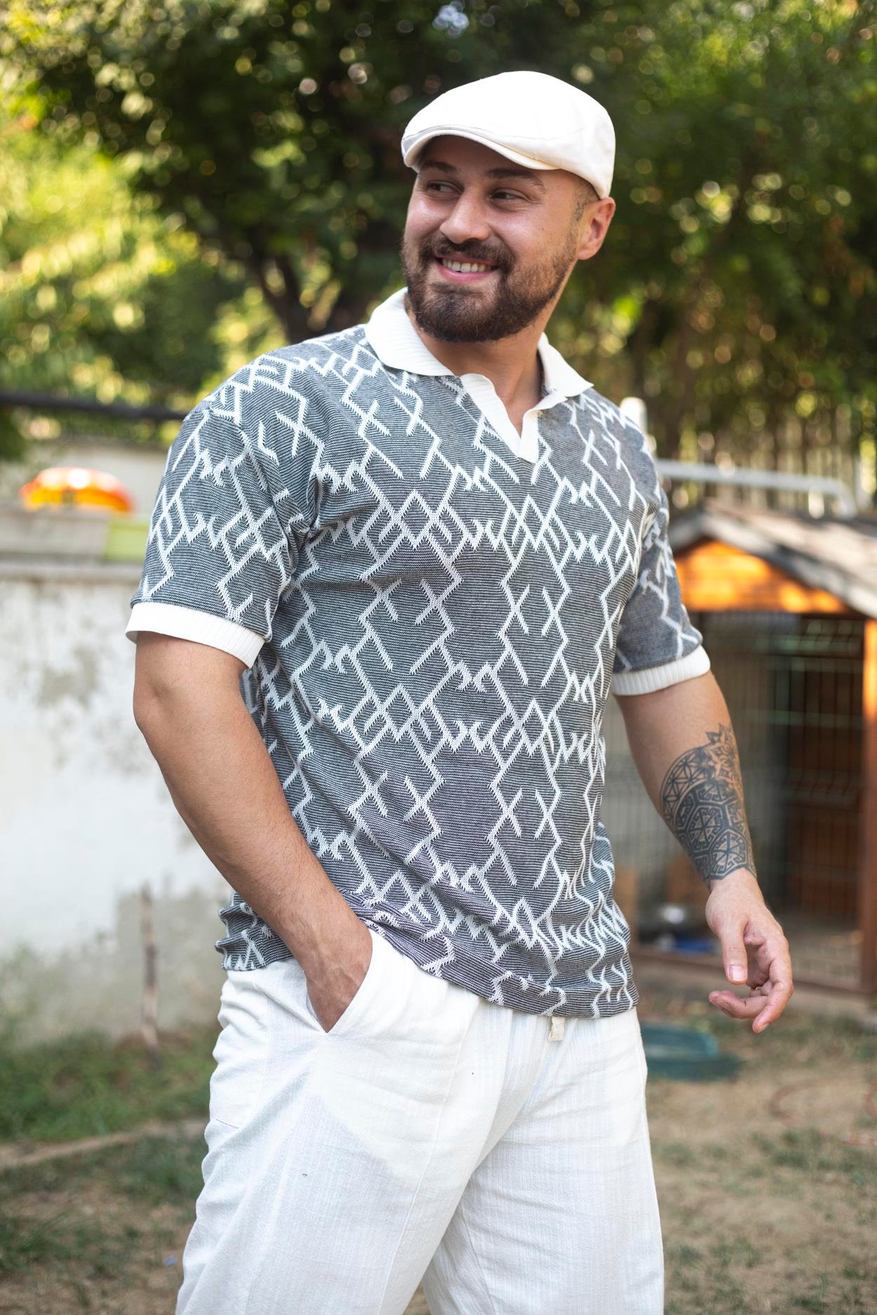 Likralı Örme Kumaş T-Shirt (TSGS85)