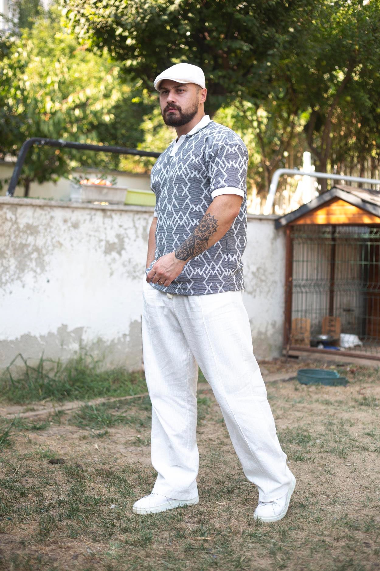 Likralı Örme Kumaş T-Shirt (TSGS85)