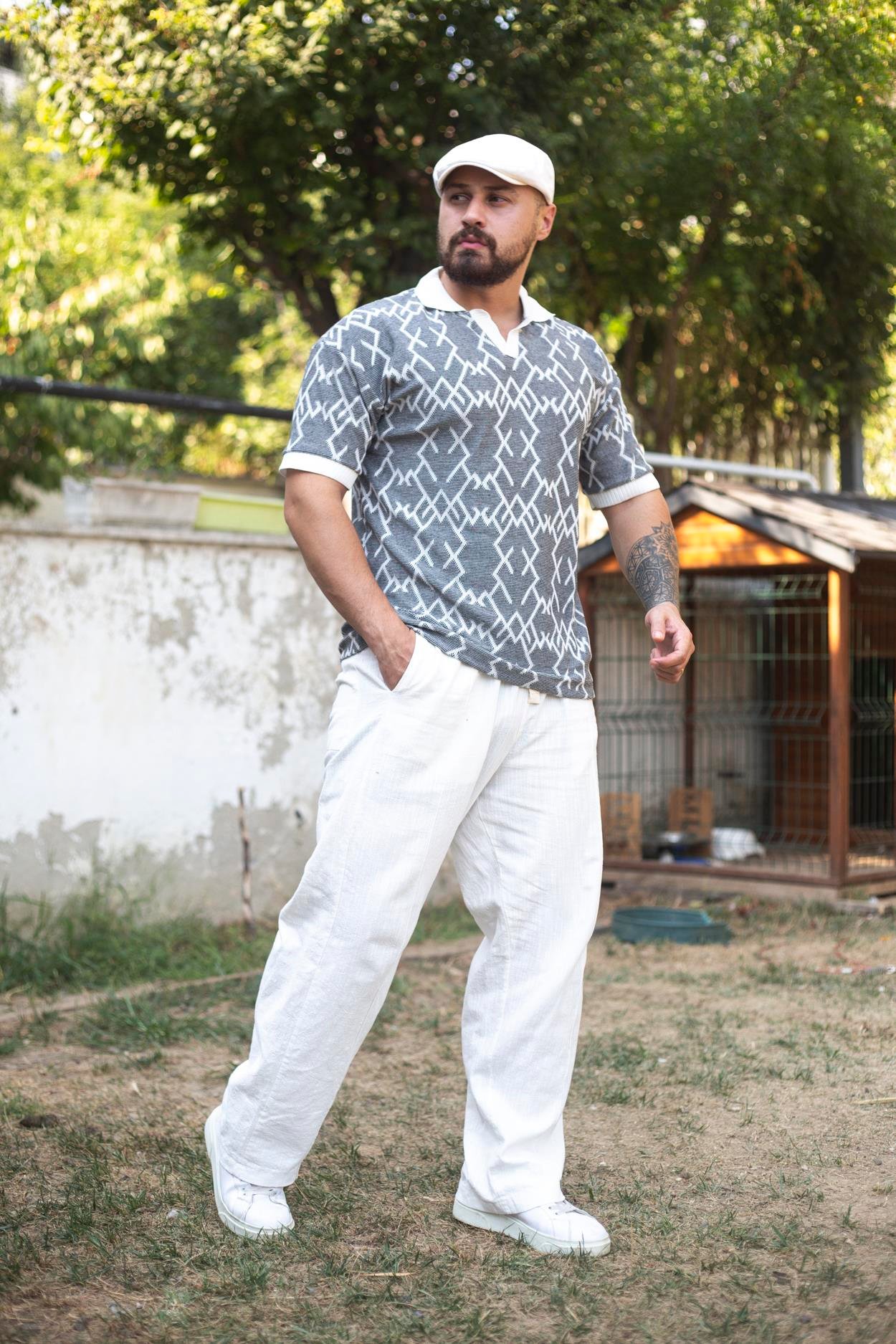 Likralı Örme Kumaş T-Shirt (TSGS85)