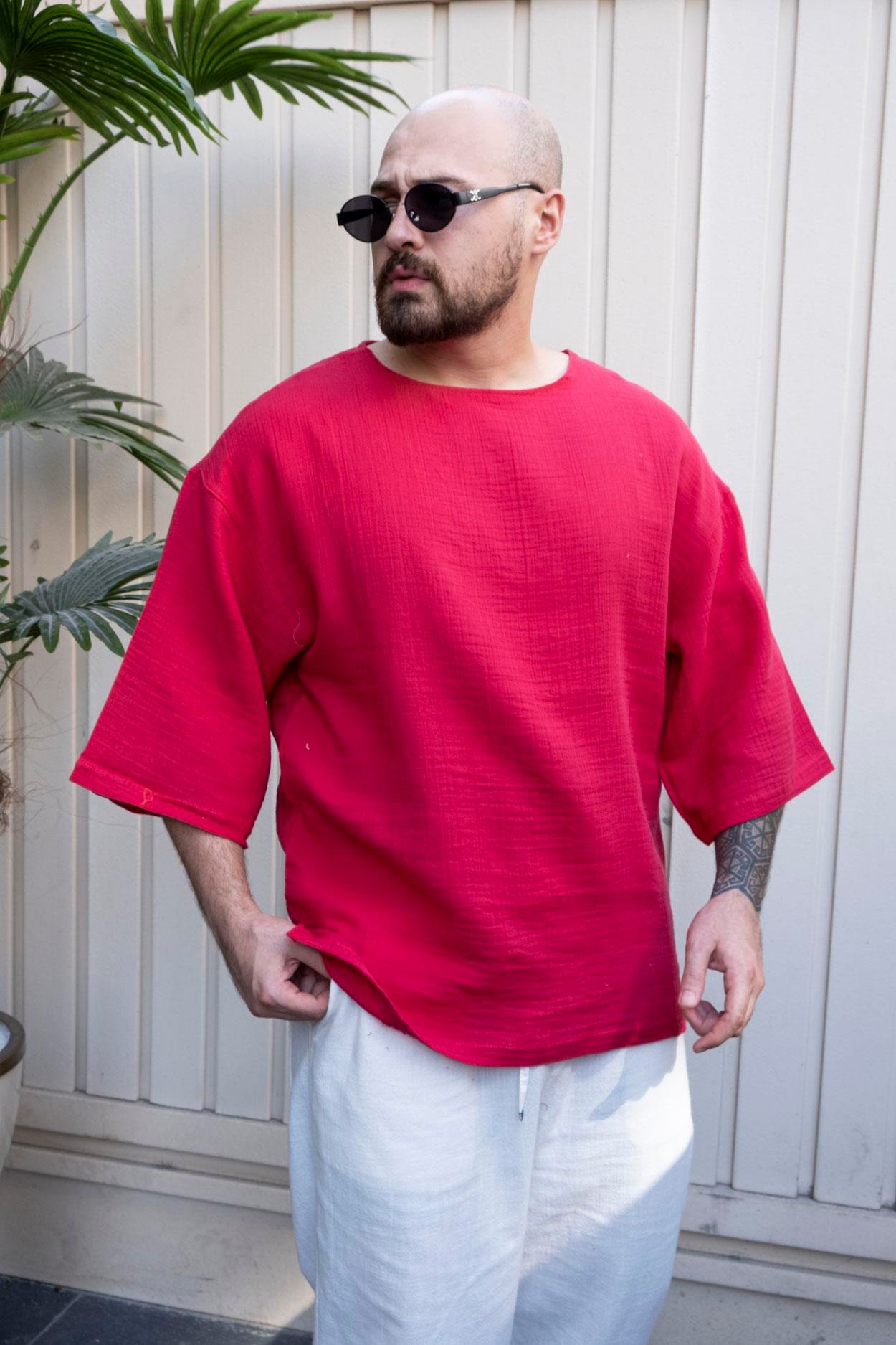 Musli Kumaş Bohem T-Shirt (LSF01)