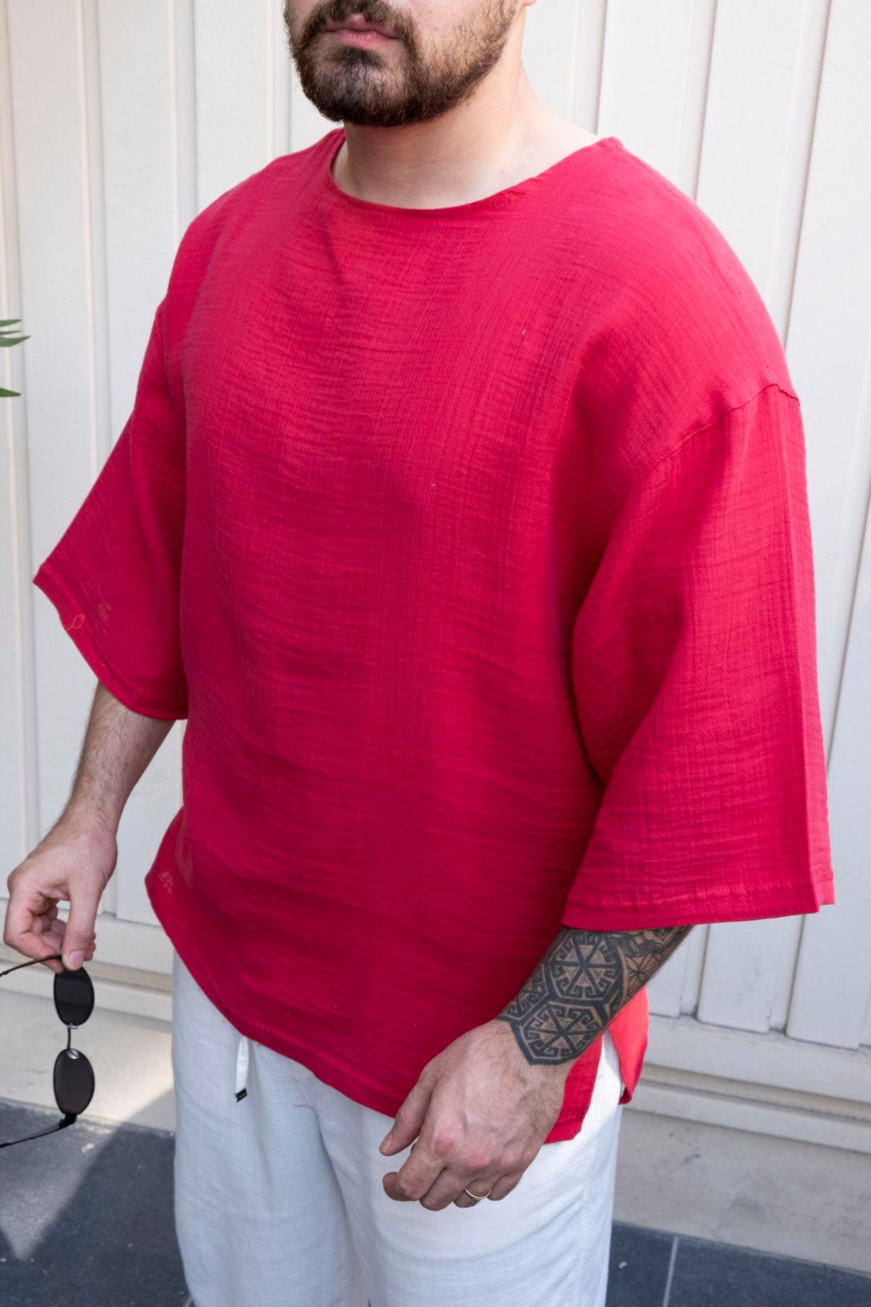 Musli Kumaş Bohem T-Shirt (LSF01)