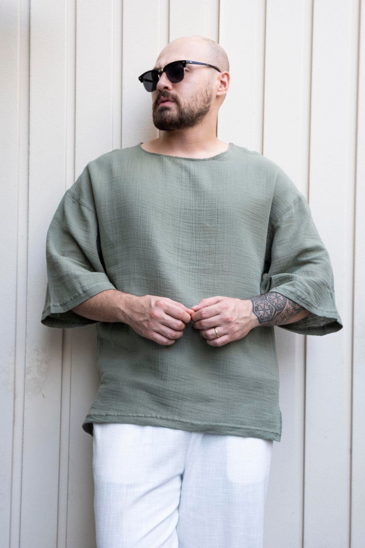 Musli Kumaş Bohem T-Shirt (LSH01)
