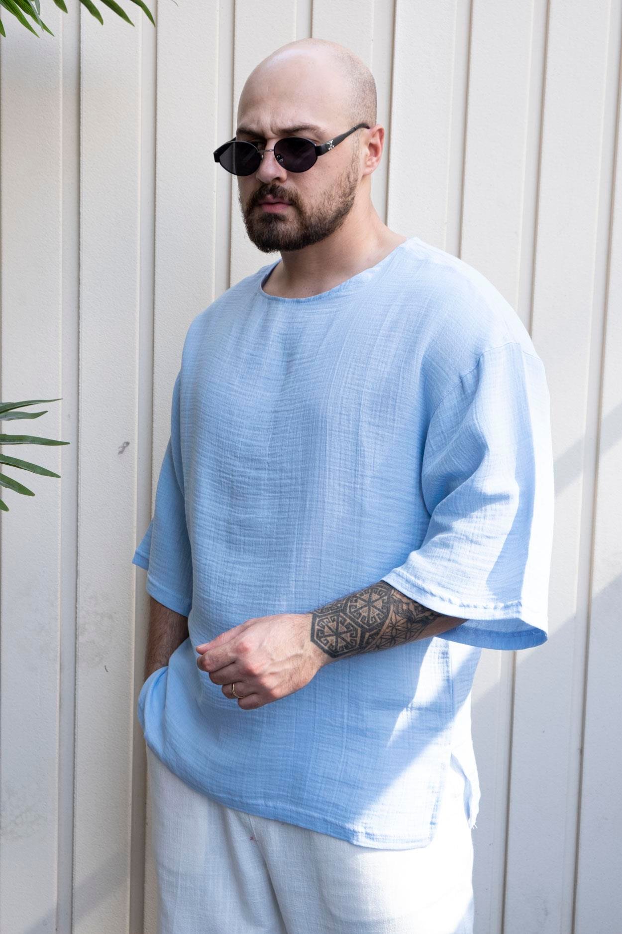 Musli Kumaş Bohem T-Shirt (LSMA01)