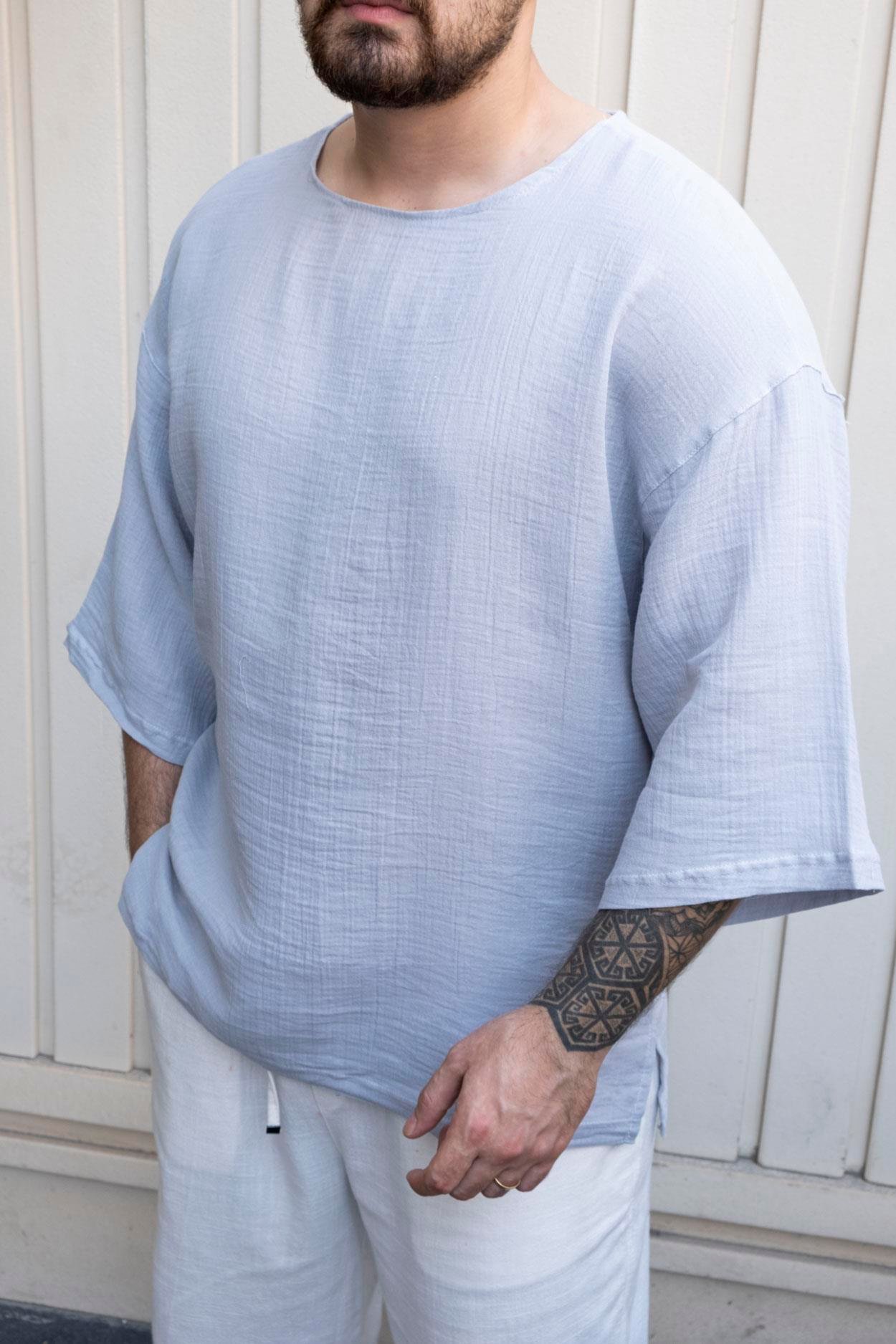 Musli Kumaş Bohem T-Shirt (LSMA01)
