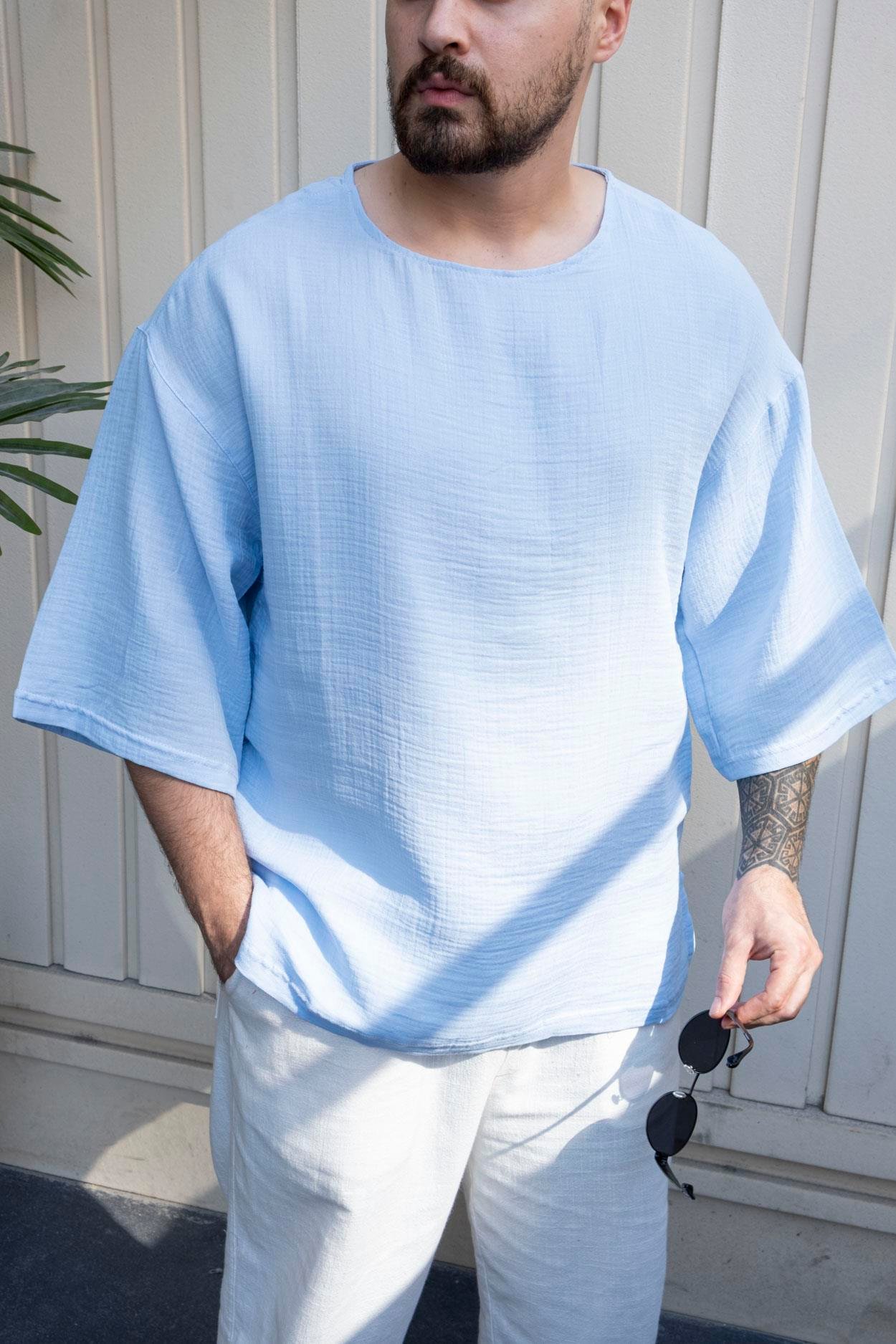 Musli Kumaş Bohem T-Shirt (LSMA01)