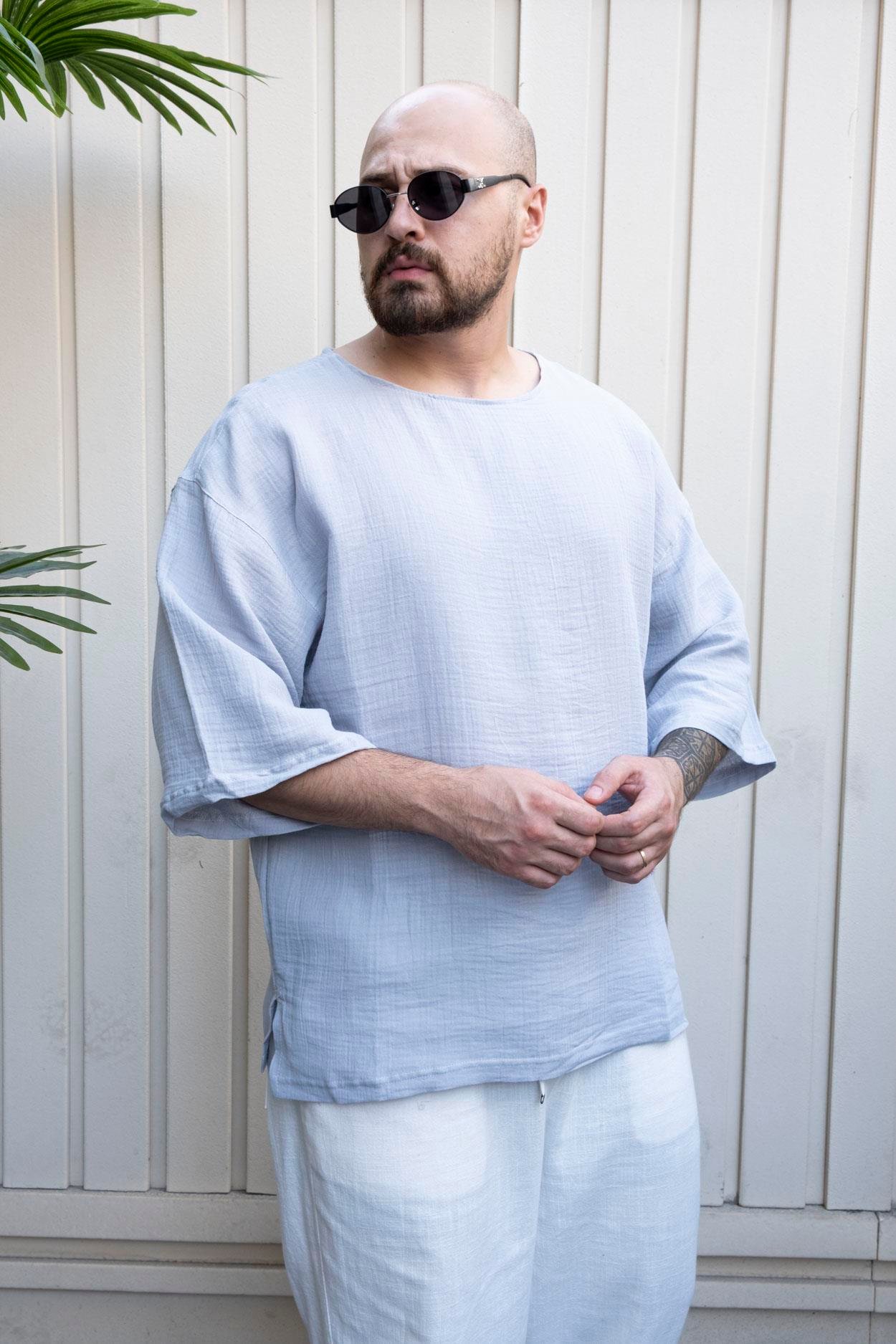 Musli Kumaş Bohem T-Shirt (LSMA01)