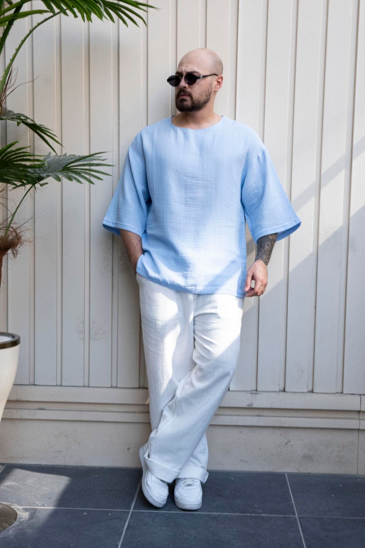 Musli Kumaş Bohem T-Shirt (LSMA01)