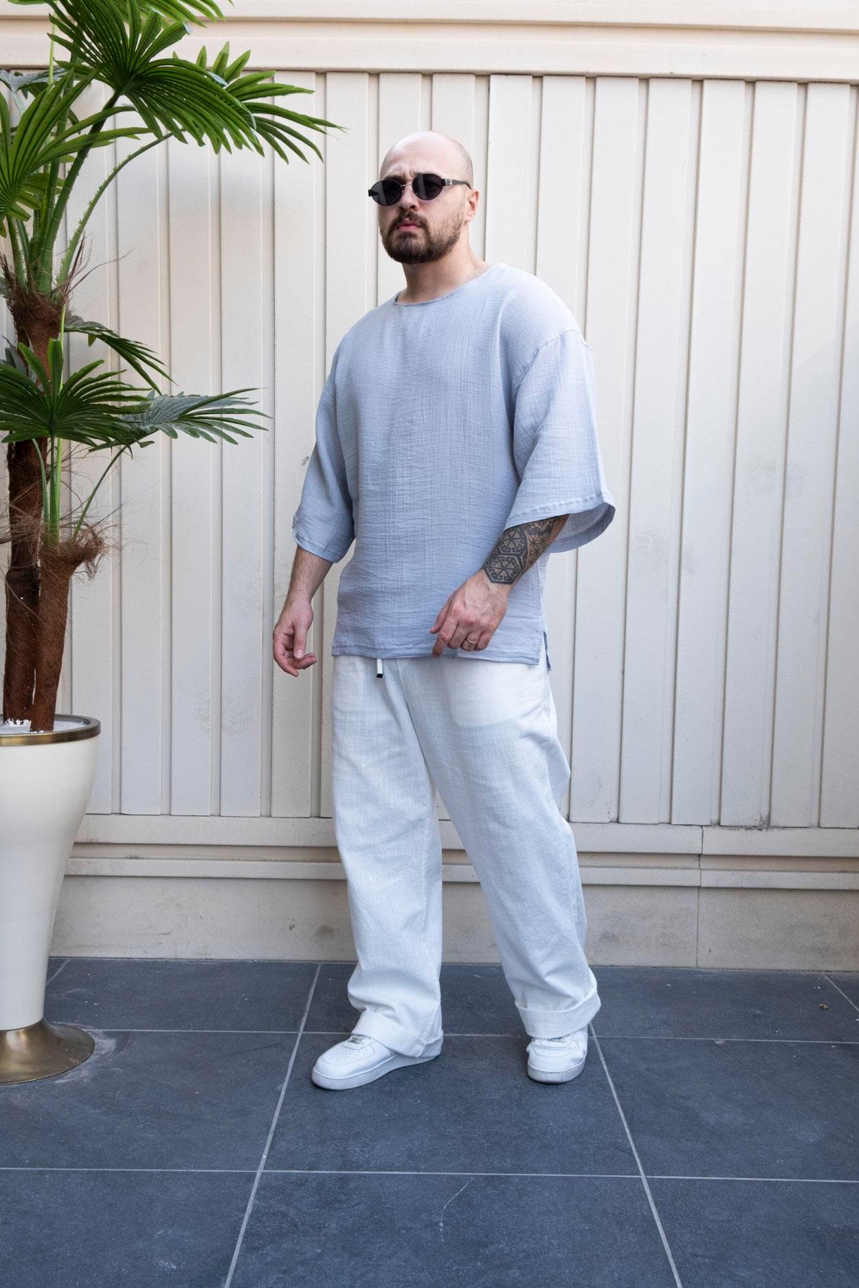 Musli Kumaş Bohem T-Shirt (LSMA01)