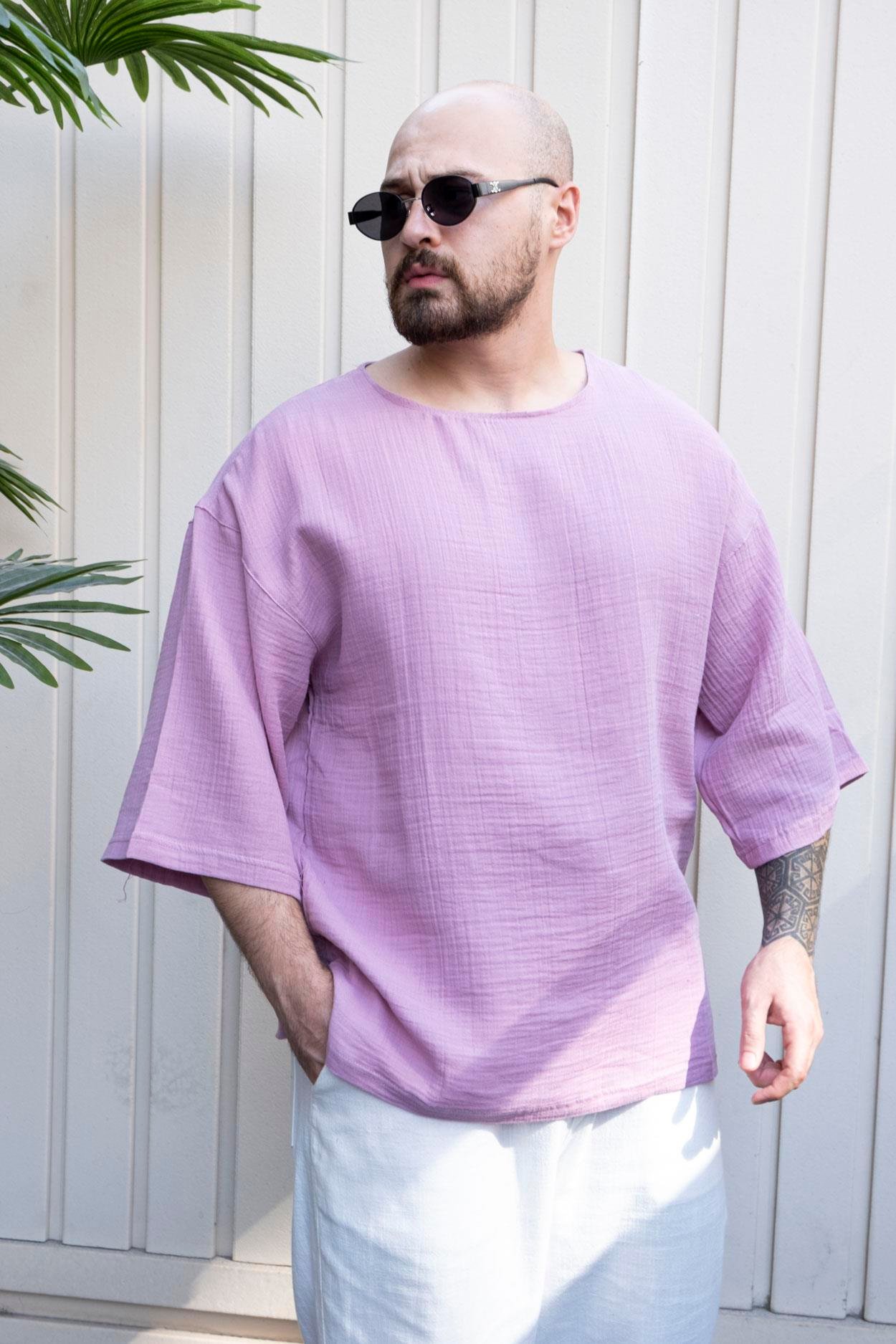 Musli Kumaş Bohem T-Shirt (LSMO01)