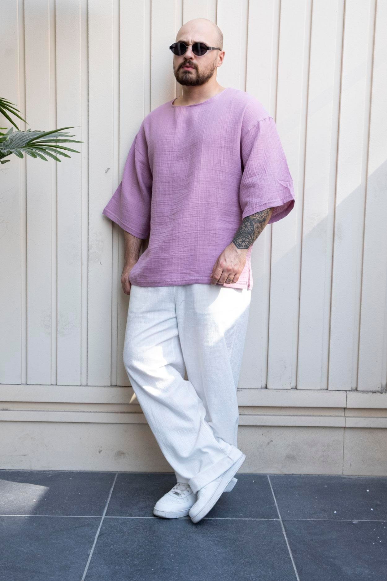 Musli Kumaş Bohem T-Shirt (LSMO01)