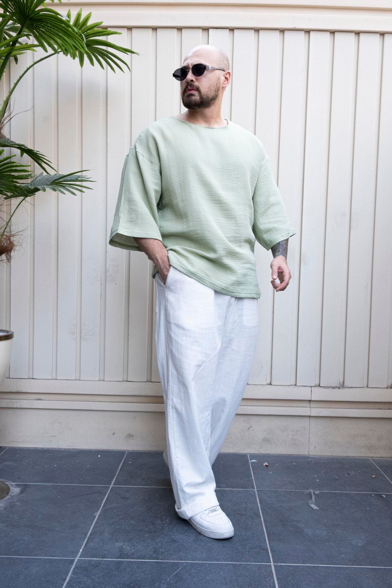 Musli Kumaş Bohem T-Shirt (LSY01)