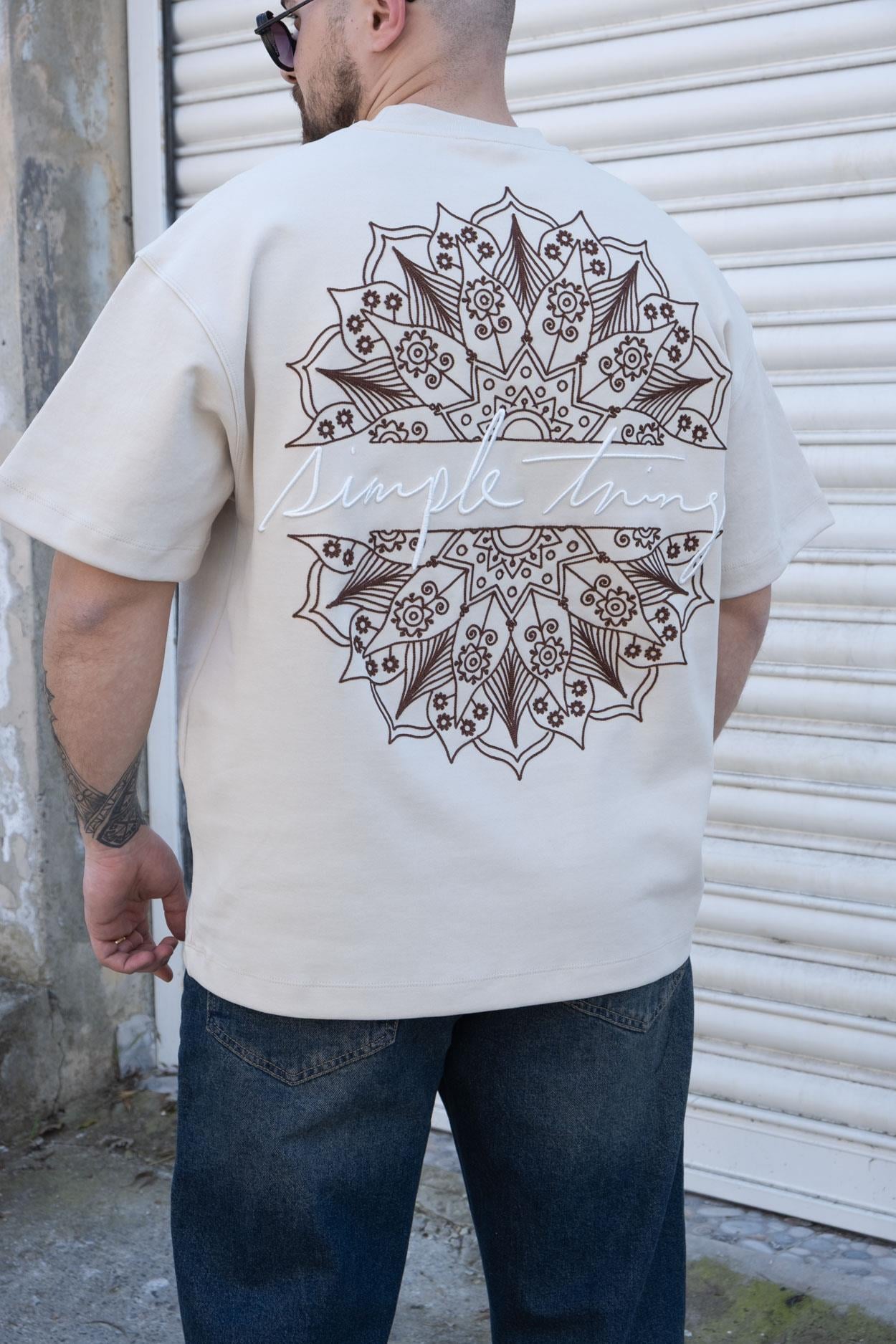 Nakış Detaylı Oversize T-Shirt (TSK07)