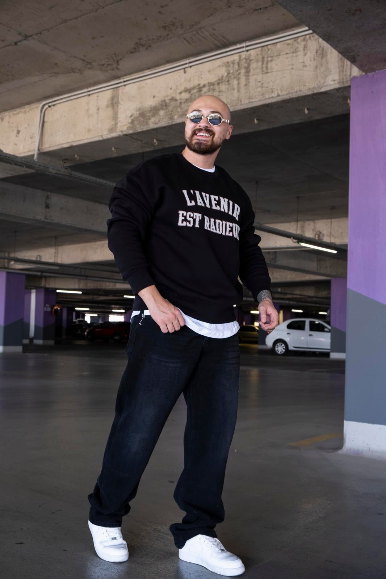 Nakış Detaylı Rahat Kalıp Sweatshirt (SVTS10)