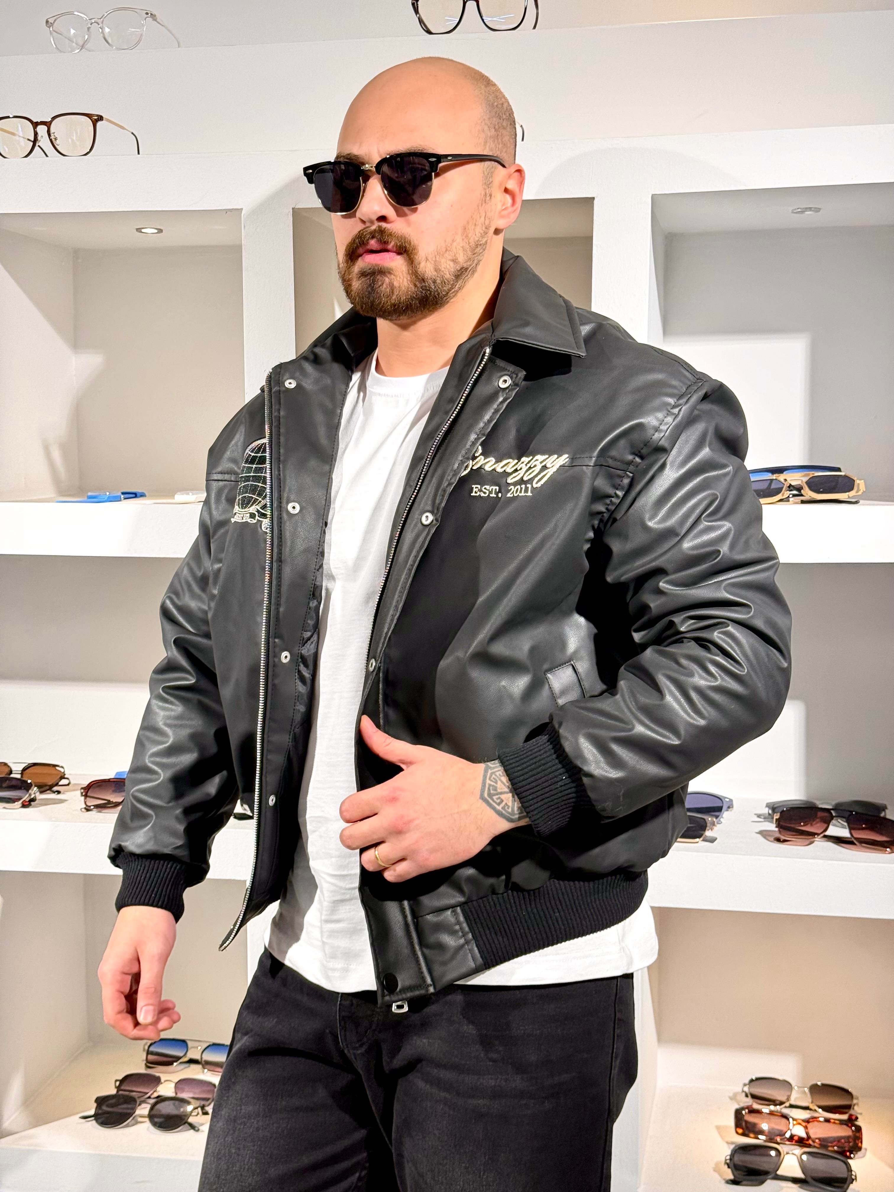 Nakışlı Deri Mont (MTS70)