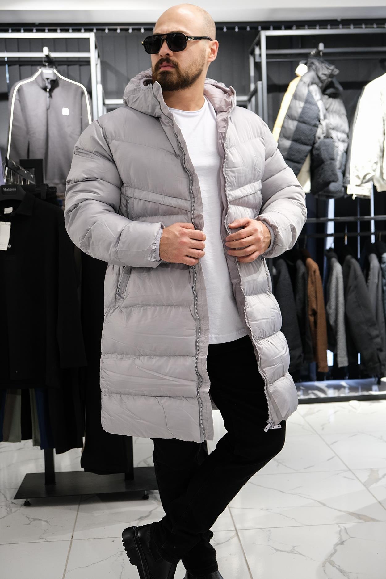 NK Model Uzun Şişme Mont (MRCG14)