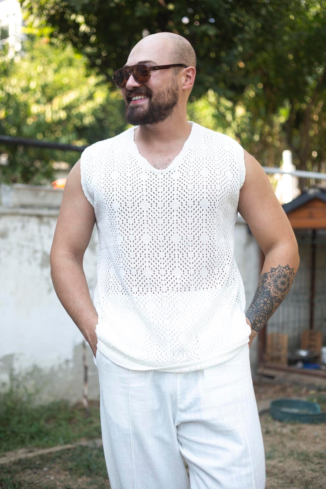 Örme Triko Rahat Kalıp Atlet (TSB86)