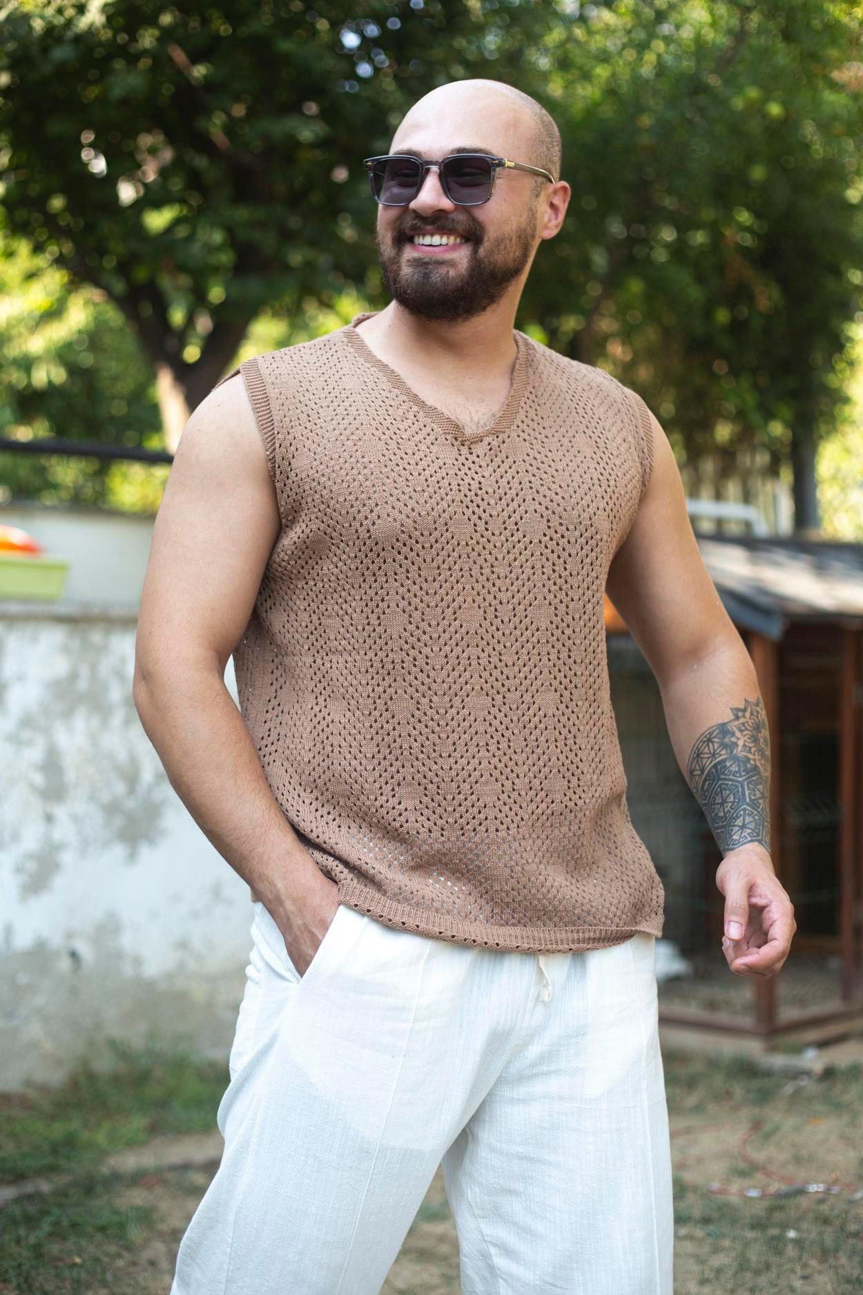 Örme Triko Rahat Kalıp Atlet (TSK86)