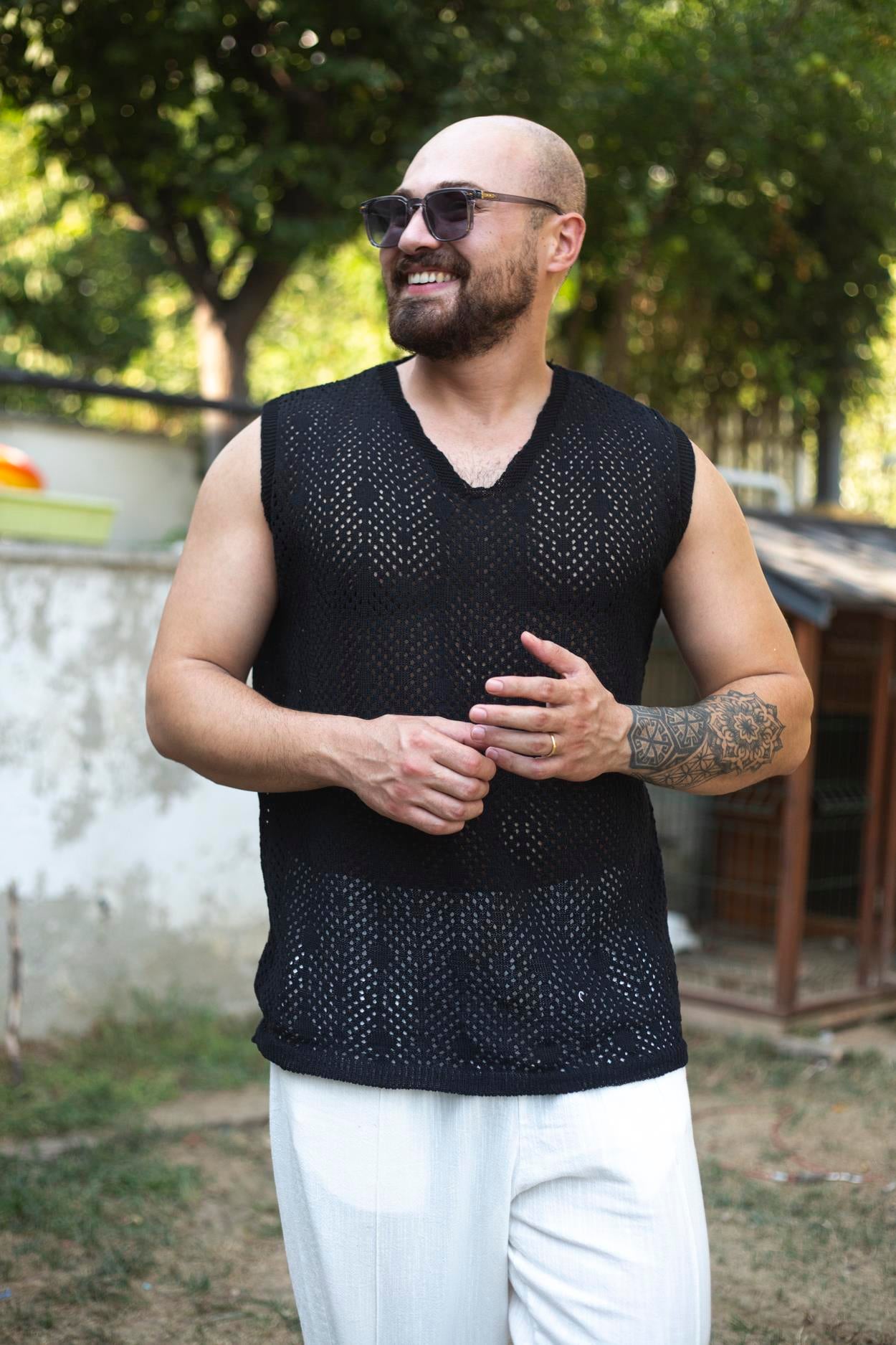 Örme Triko Rahat Kalıp Atlet (TSS86)
