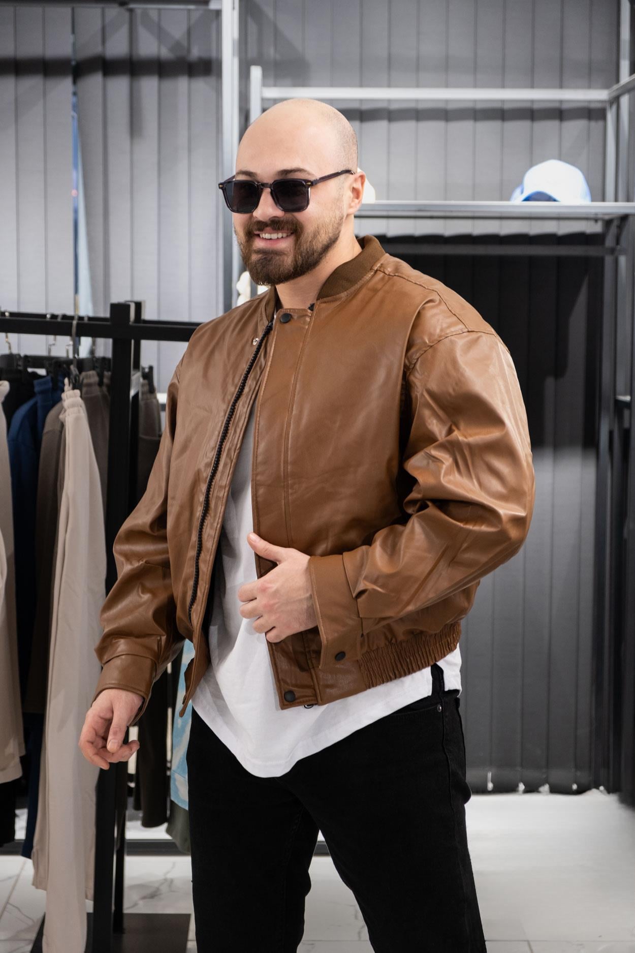 Oversize Deri Ceket (İCKK01)