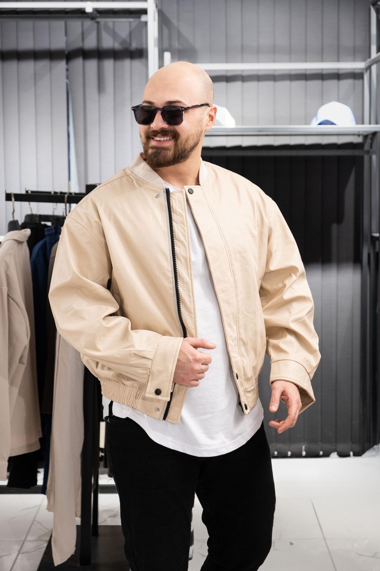 Oversize Deri Ceket (İCKR01)