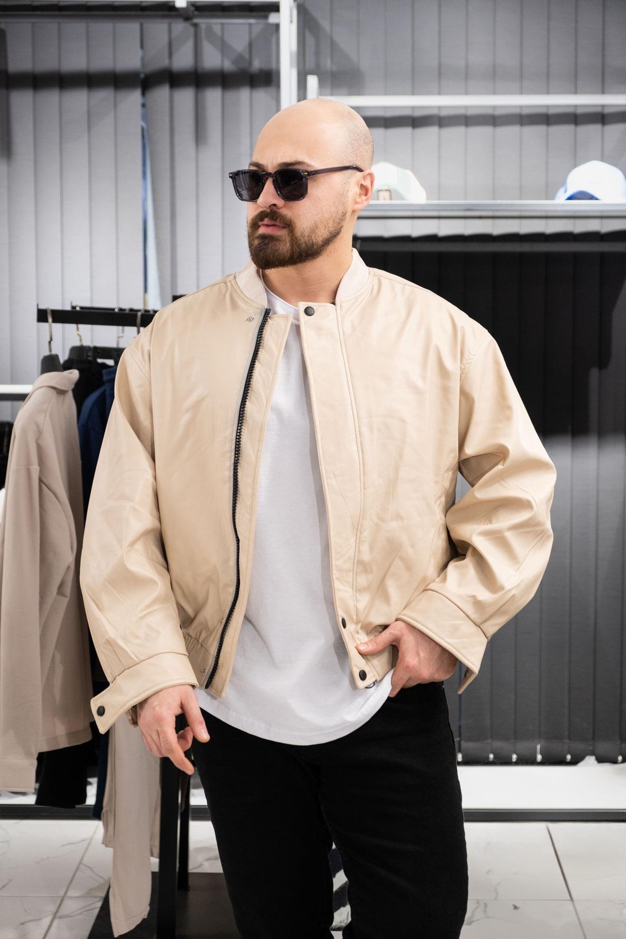 Oversize Deri Ceket (İCKR01)