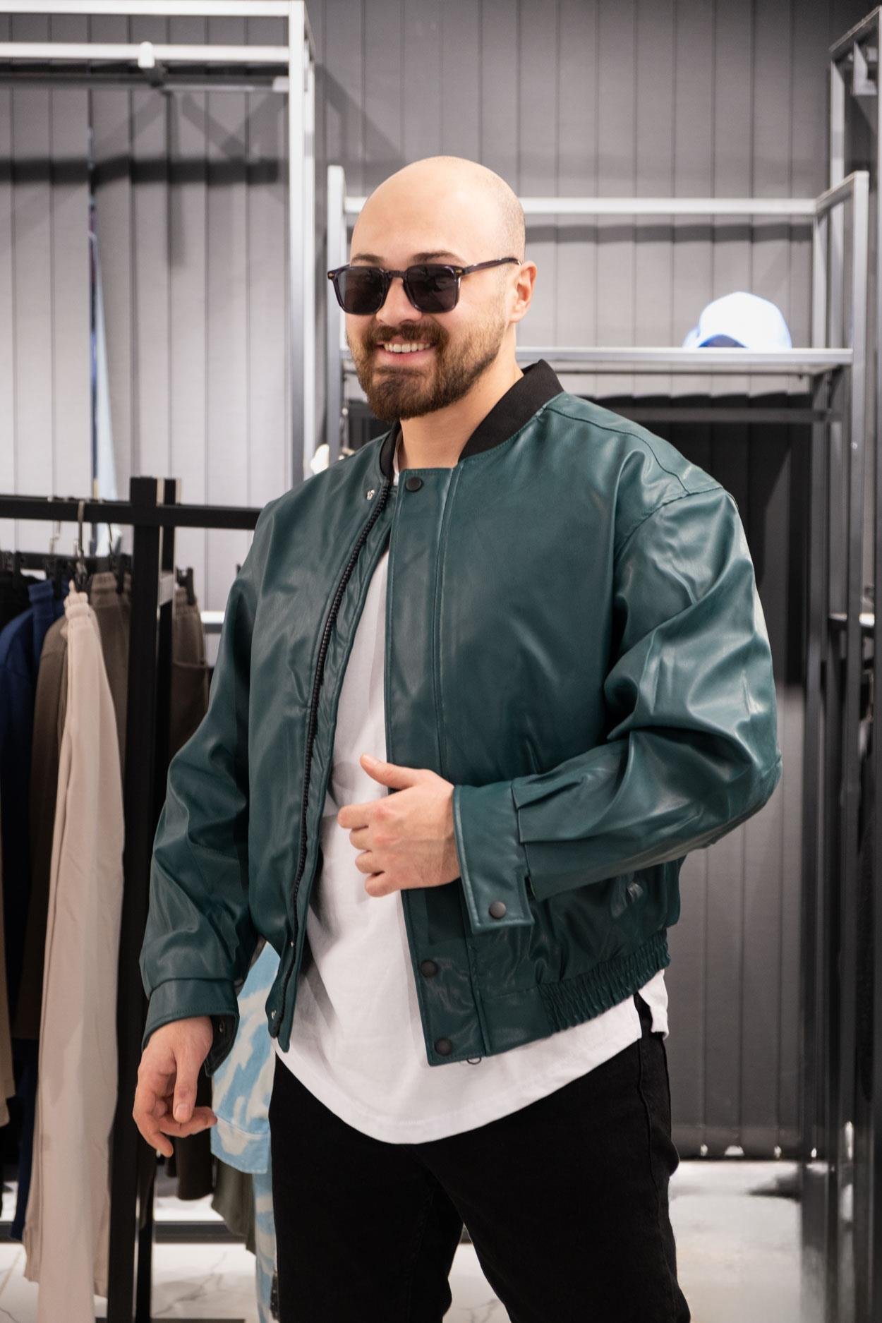 Oversize Deri Ceket (İCY01)