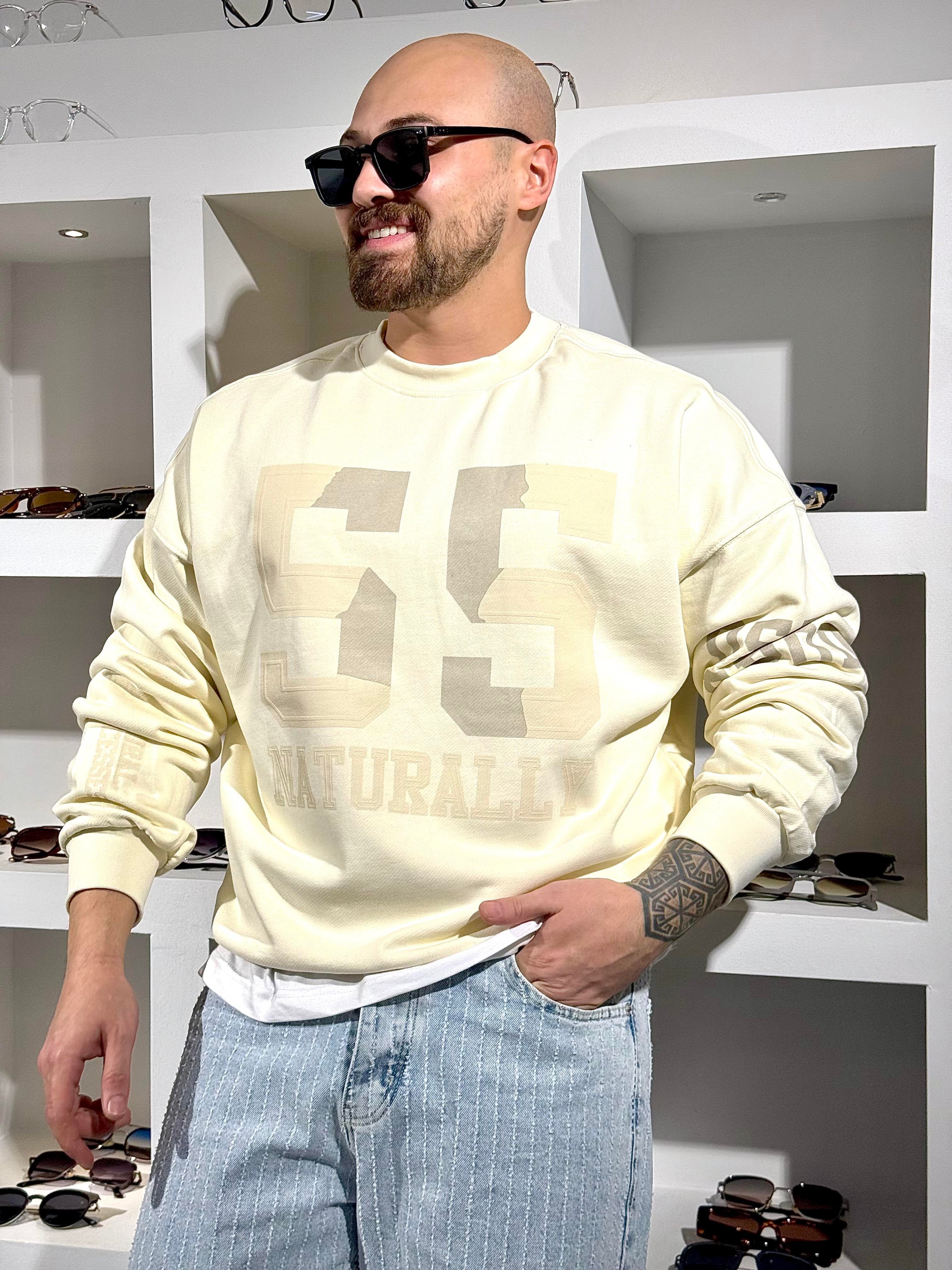 Oversize Kampanyalı Sweatshirt (SVTKR81)