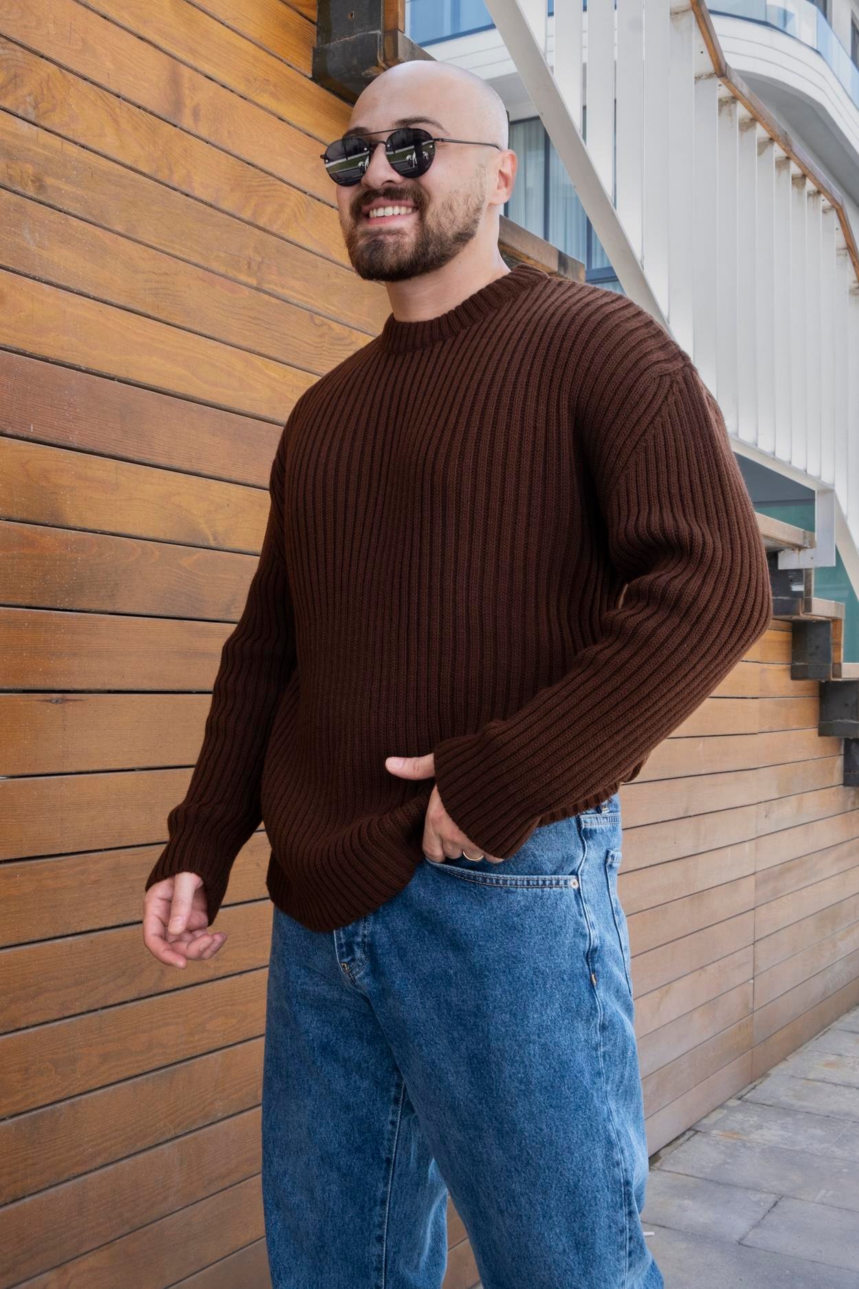 Oversize Örme Kazak (SVTK18)