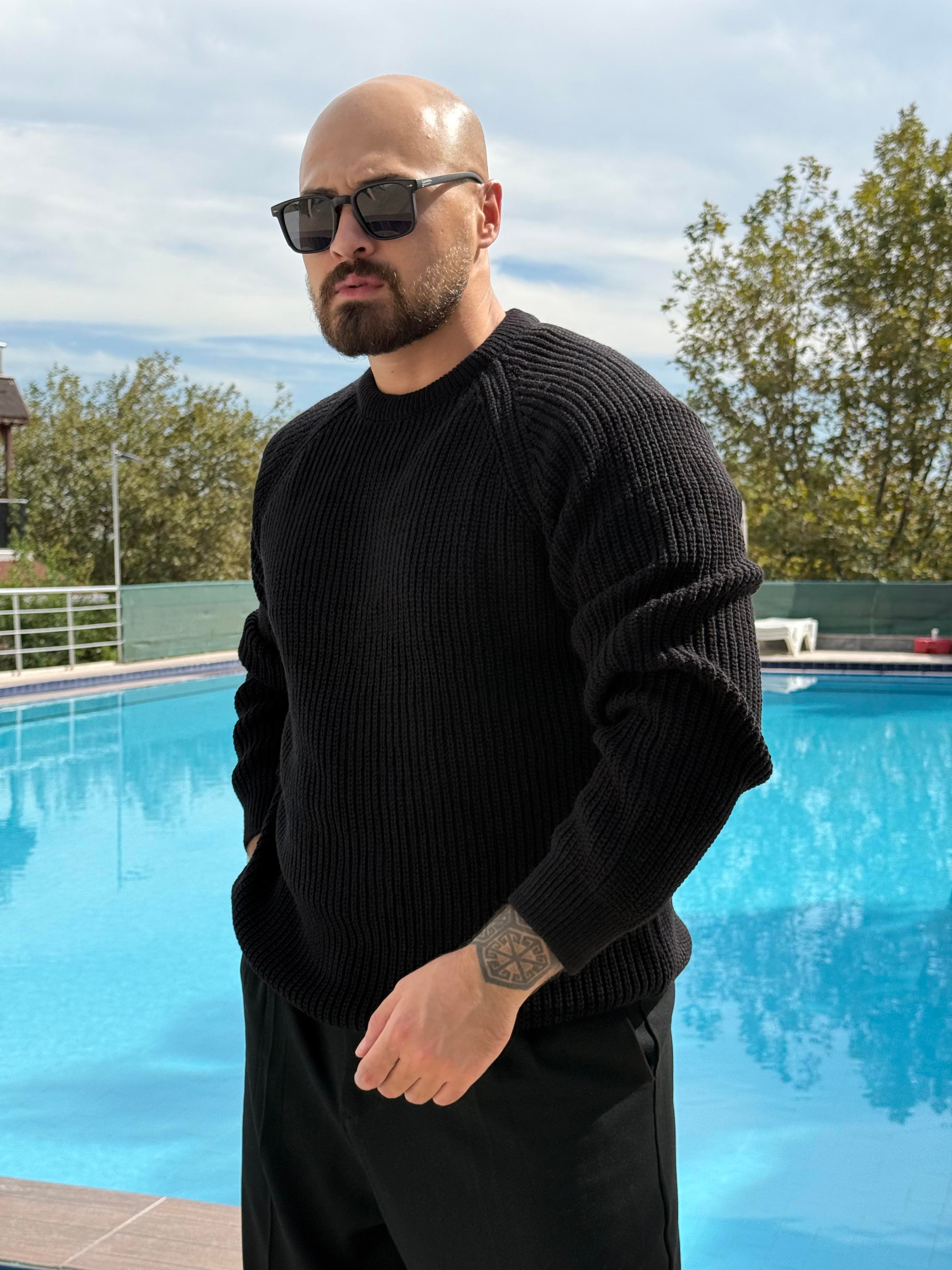 Oversize Örme Kazak (SVTL47)