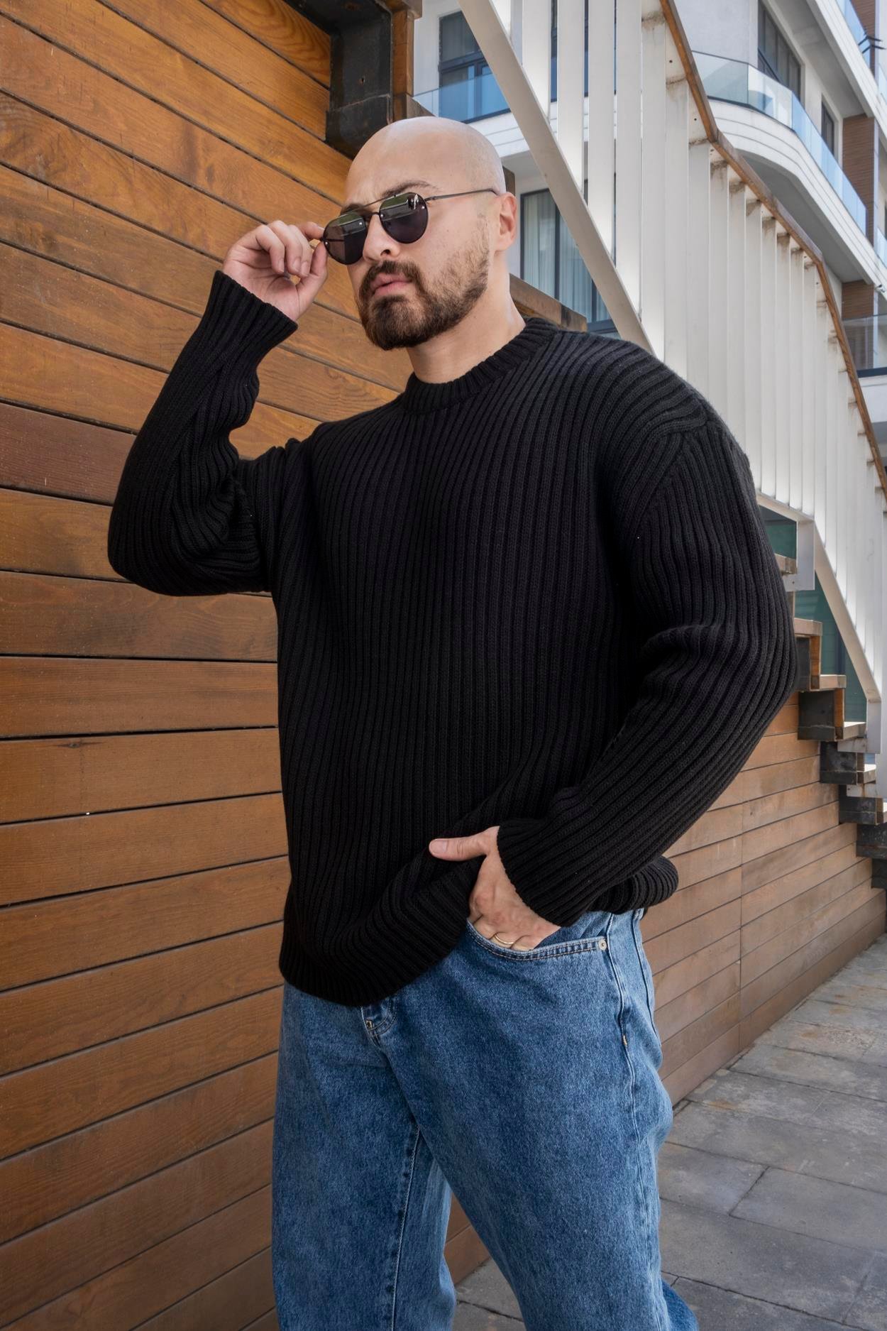 Oversize Örme Kazak (SVTS18)