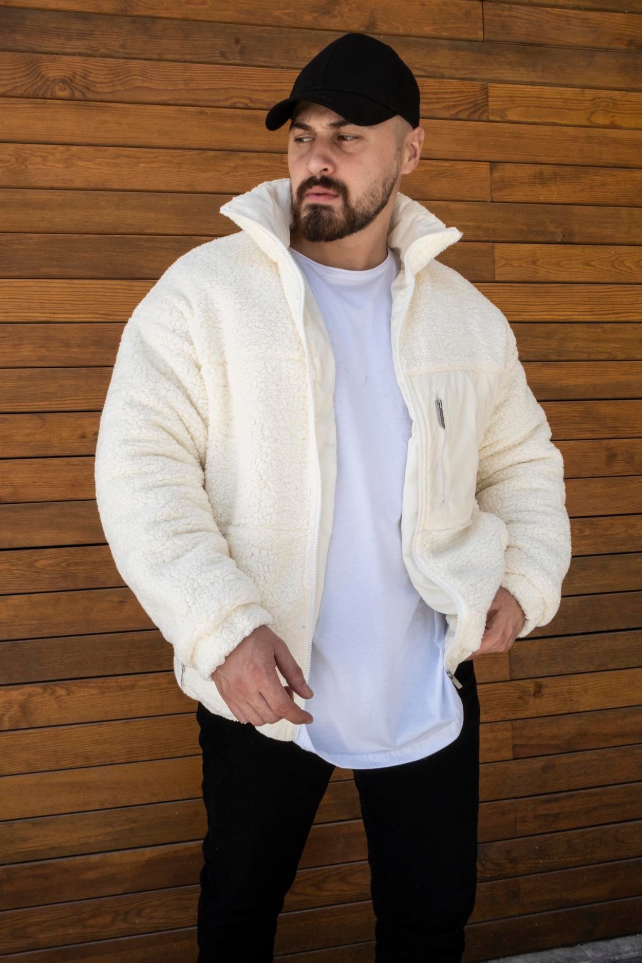 Oversize Peluş Mont (MTB06)