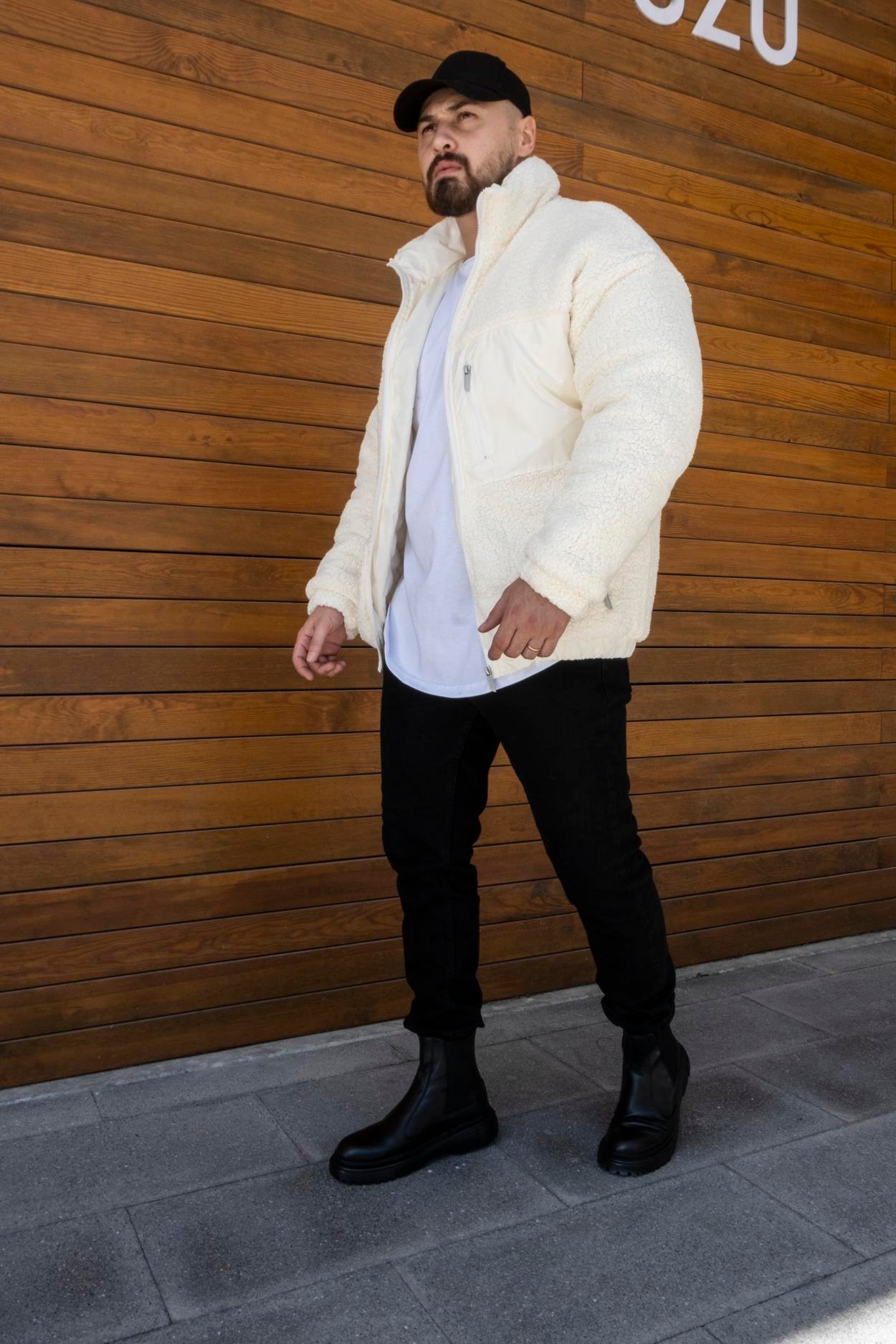 Oversize Peluş Mont (MTB06)