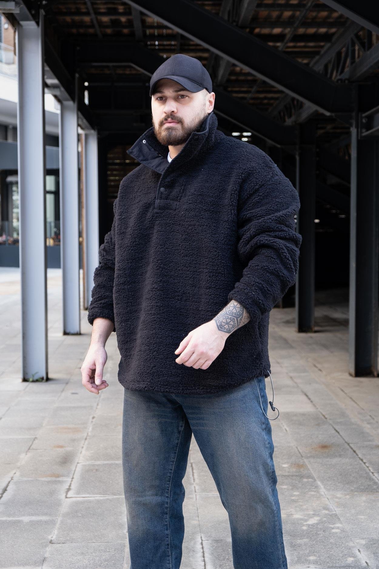 Oversize Peluş Sweatshirt (SVTS38)
