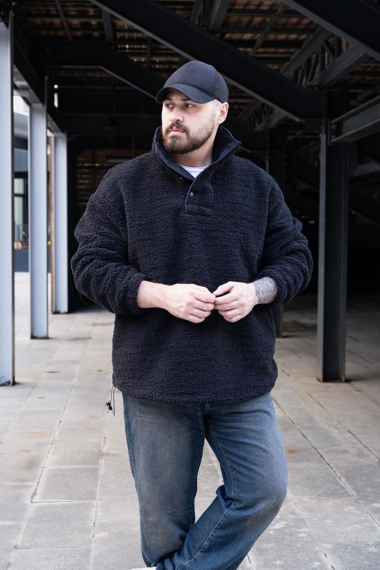 Oversize Peluş Sweatshirt (SVTS38)