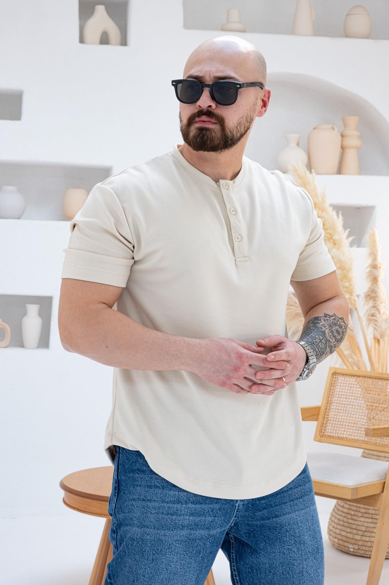 Oysho Kumaş Düğmeli T-shirt (TSK56)