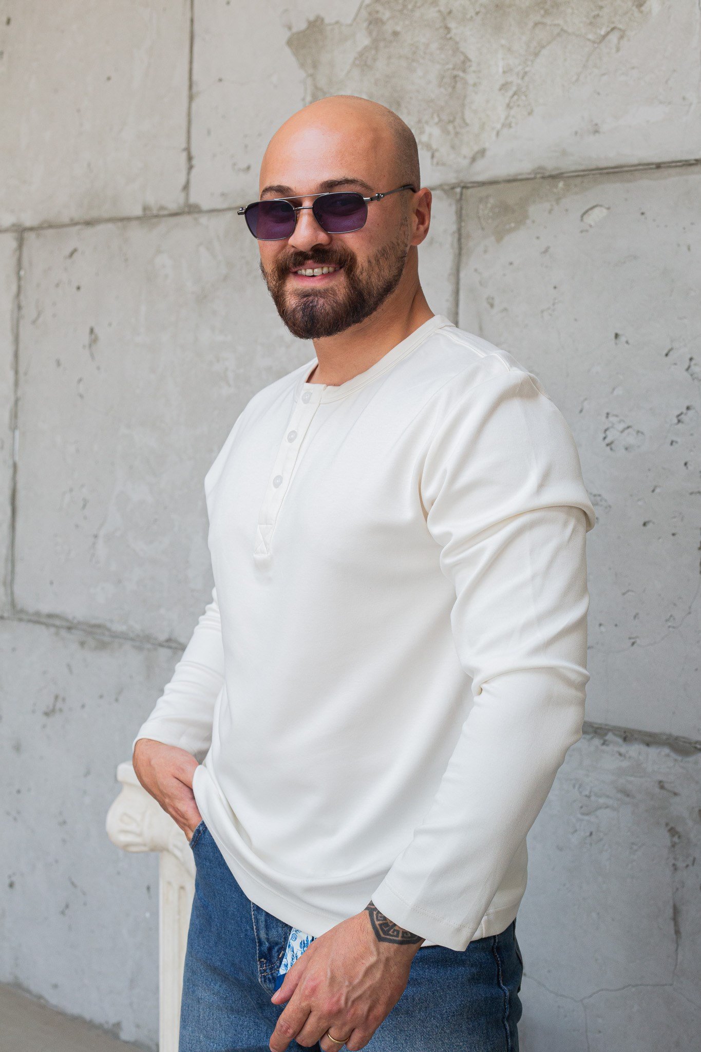 Oysho Kumaş Düğmeli Uzun Kol Sweat (SVTB96)