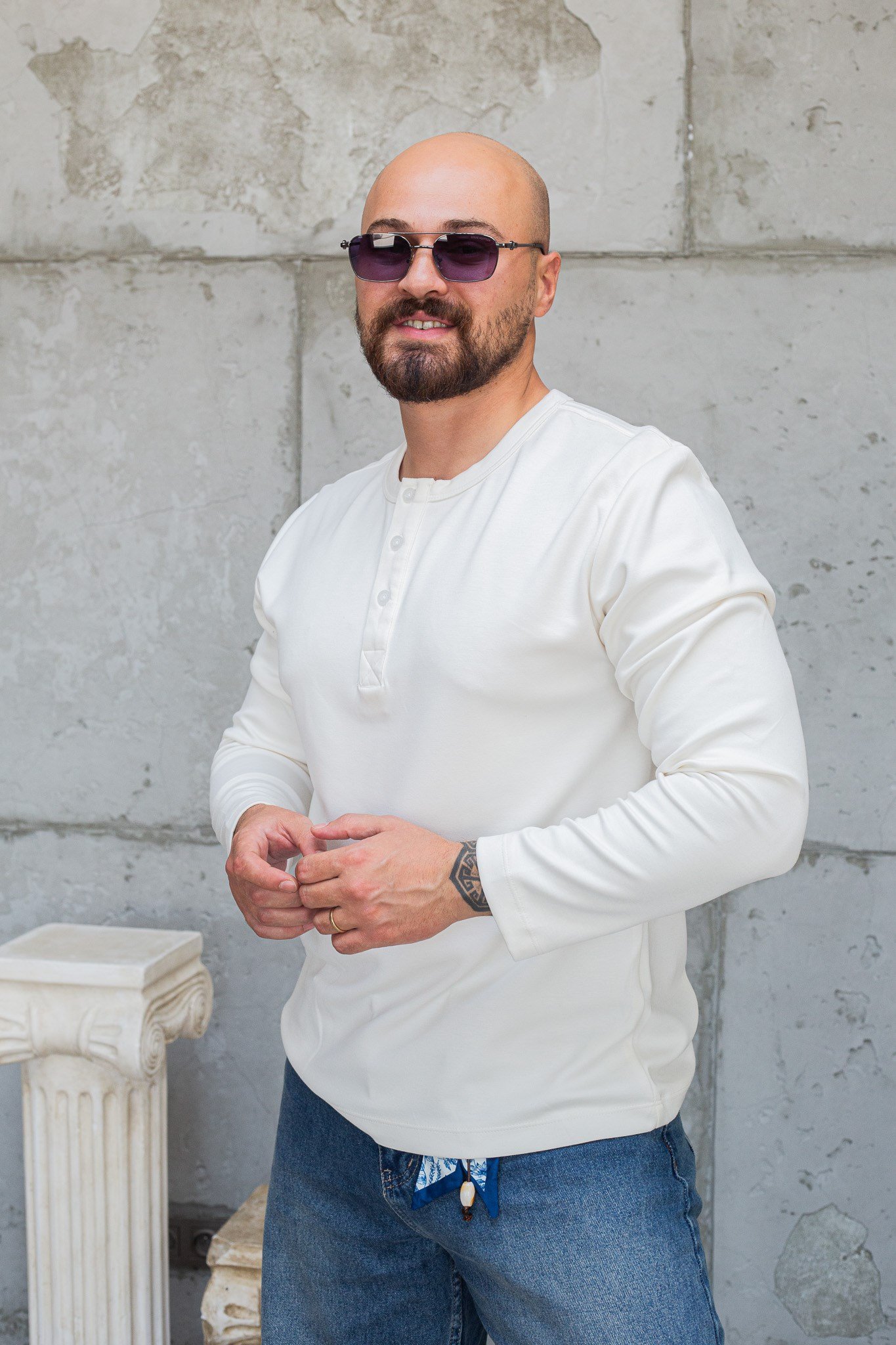 Oysho Kumaş Düğmeli Uzun Kol Sweat (SVTB96)