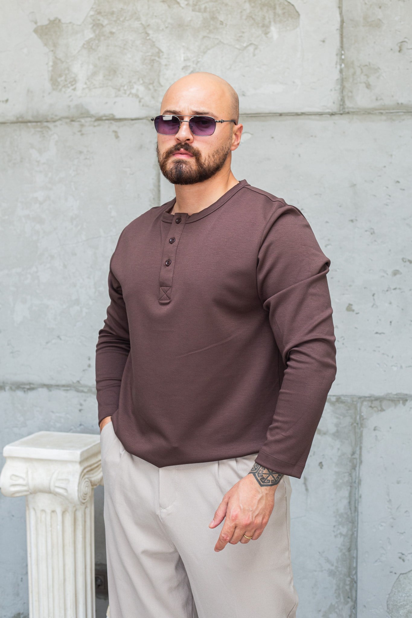 Oysho Kumaş Düğmeli Uzun Kol Sweat (SVTKA96)
