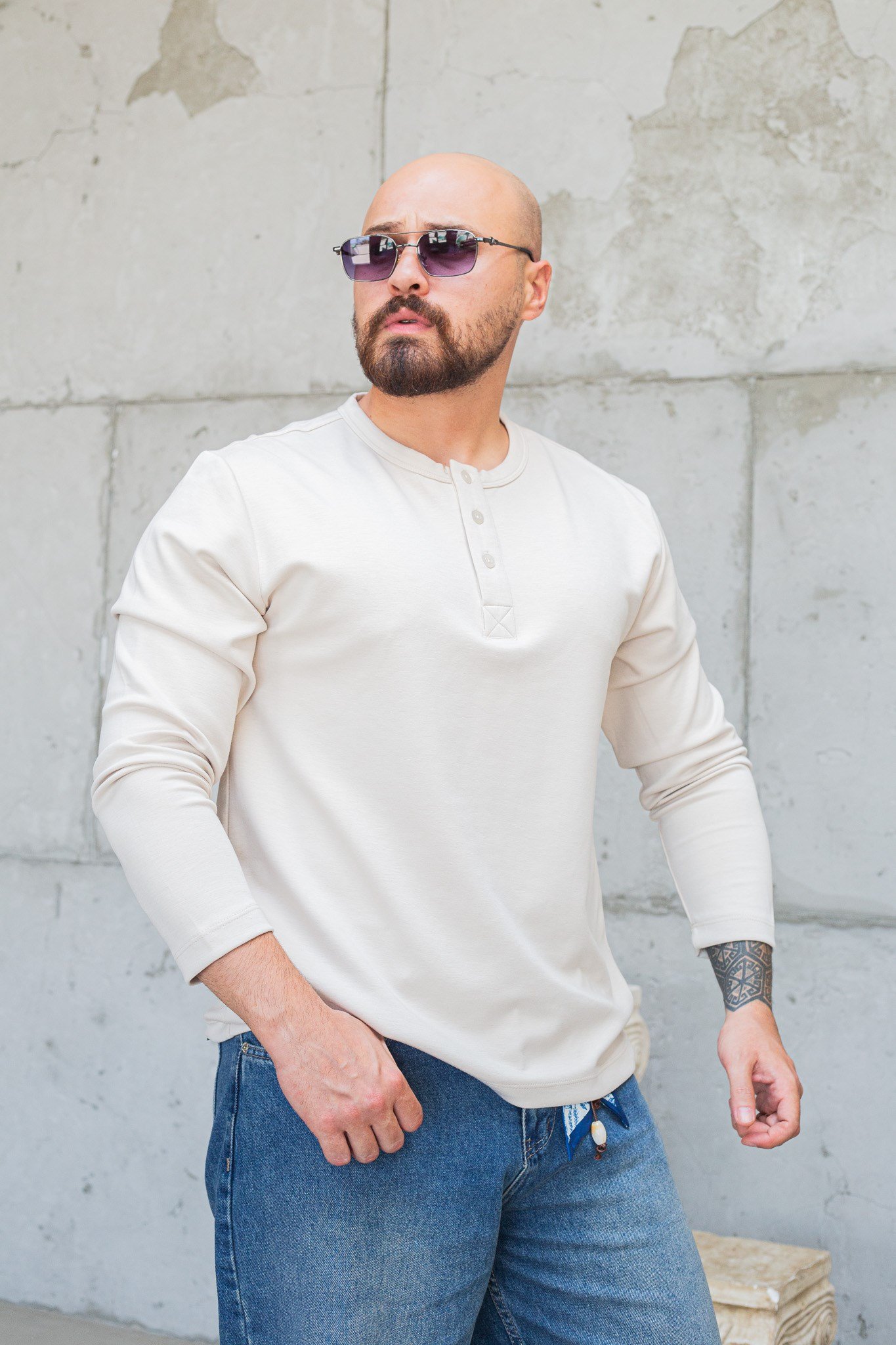 Oysho Kumaş Düğmeli Uzun Kol Sweat (SVTK96)