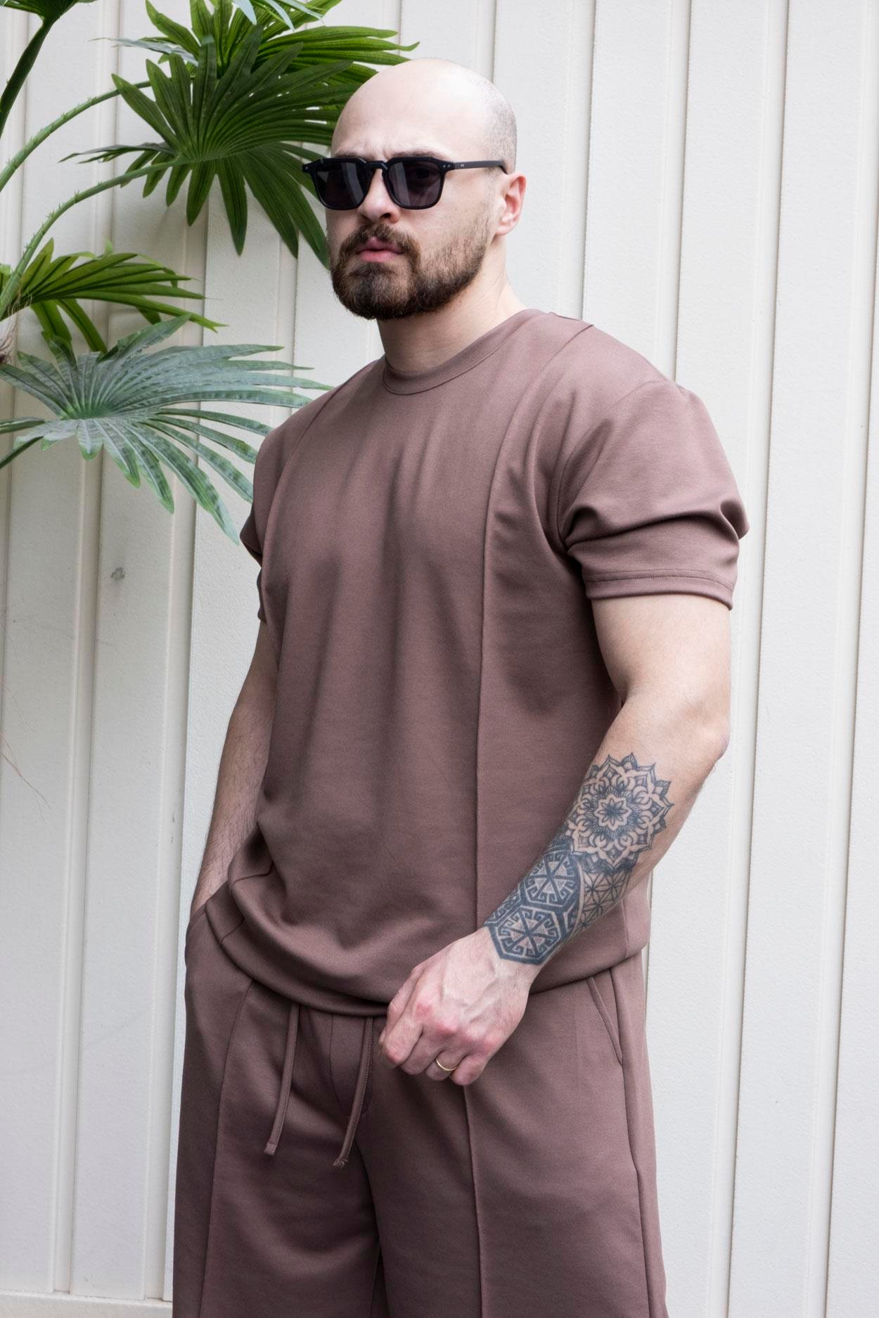 Oysho Kumaş Şort/Tshirt Takım (TKKA08)