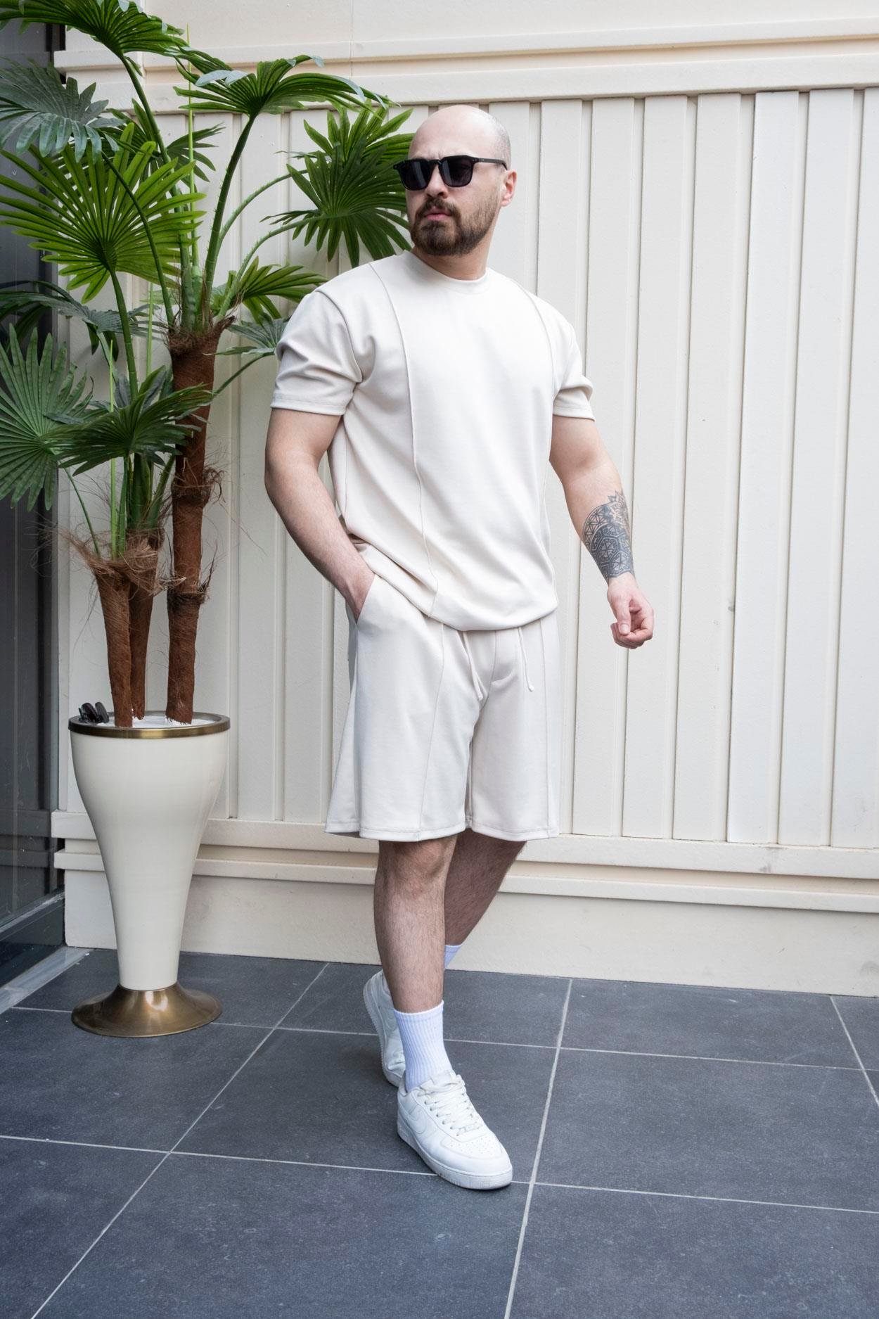 Oysho Kumaş Şort/Tshirt Takım (TKKR08)