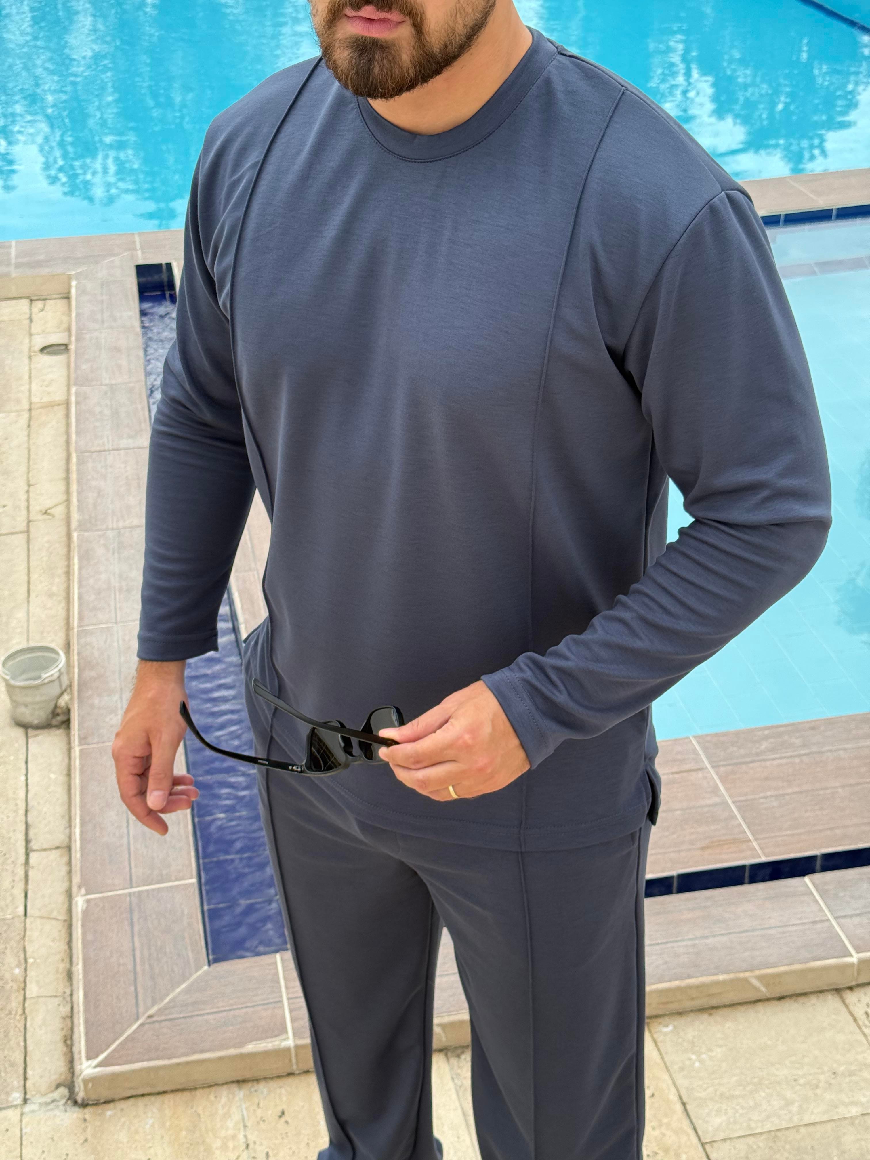 Oysho Kumaş Yeni Sezon Sweat/Jogger Takım (TKL18)