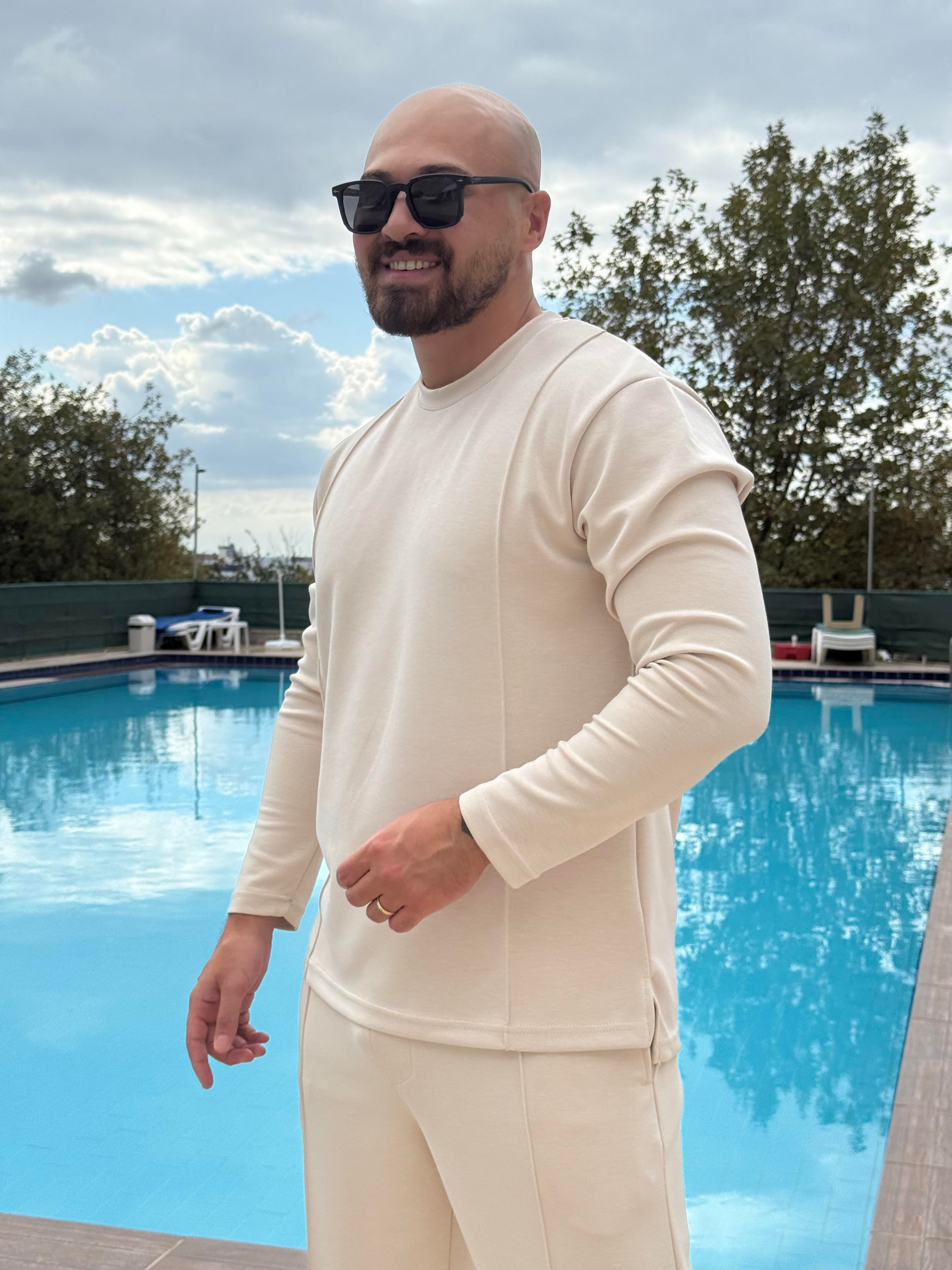 Oysho Kumaş Yeni Sezon Sweat/Jogger Takım (TKK18)