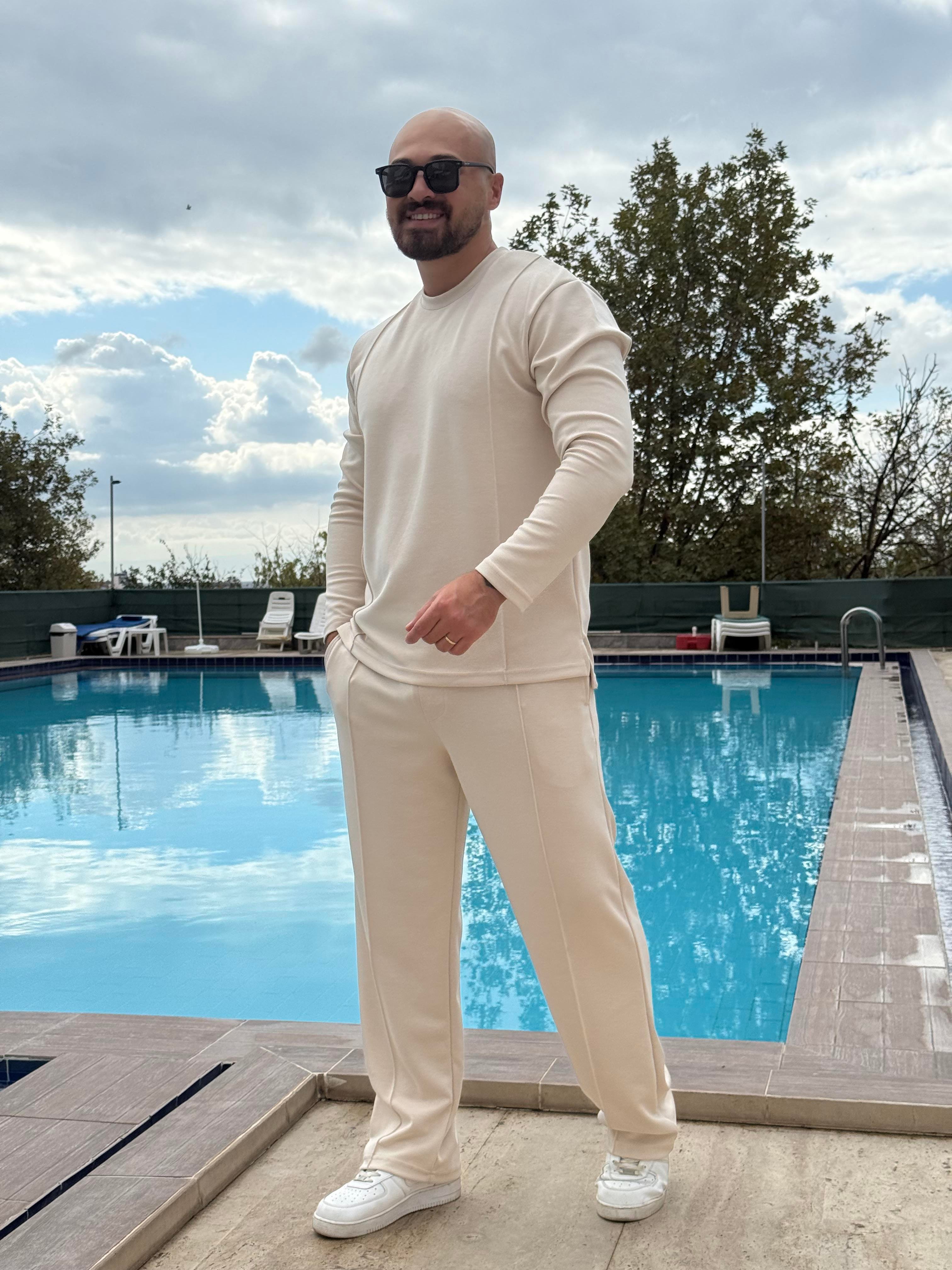 Oysho Kumaş Yeni Sezon Sweat/Jogger Takım (TKK18)