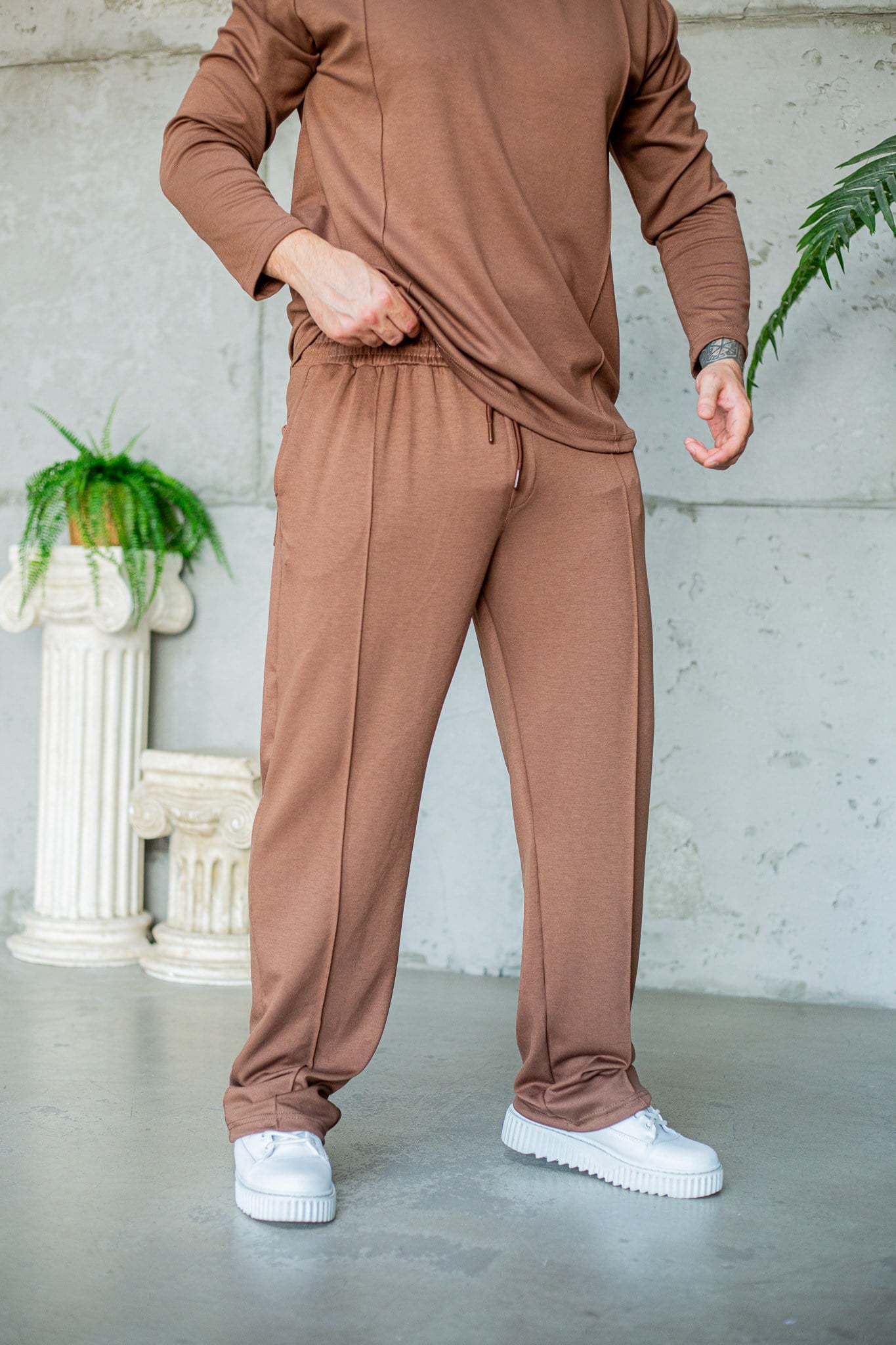 Oysho Kumaş Yeni Sezon Sweat/Jogger Takım (TKKA18)