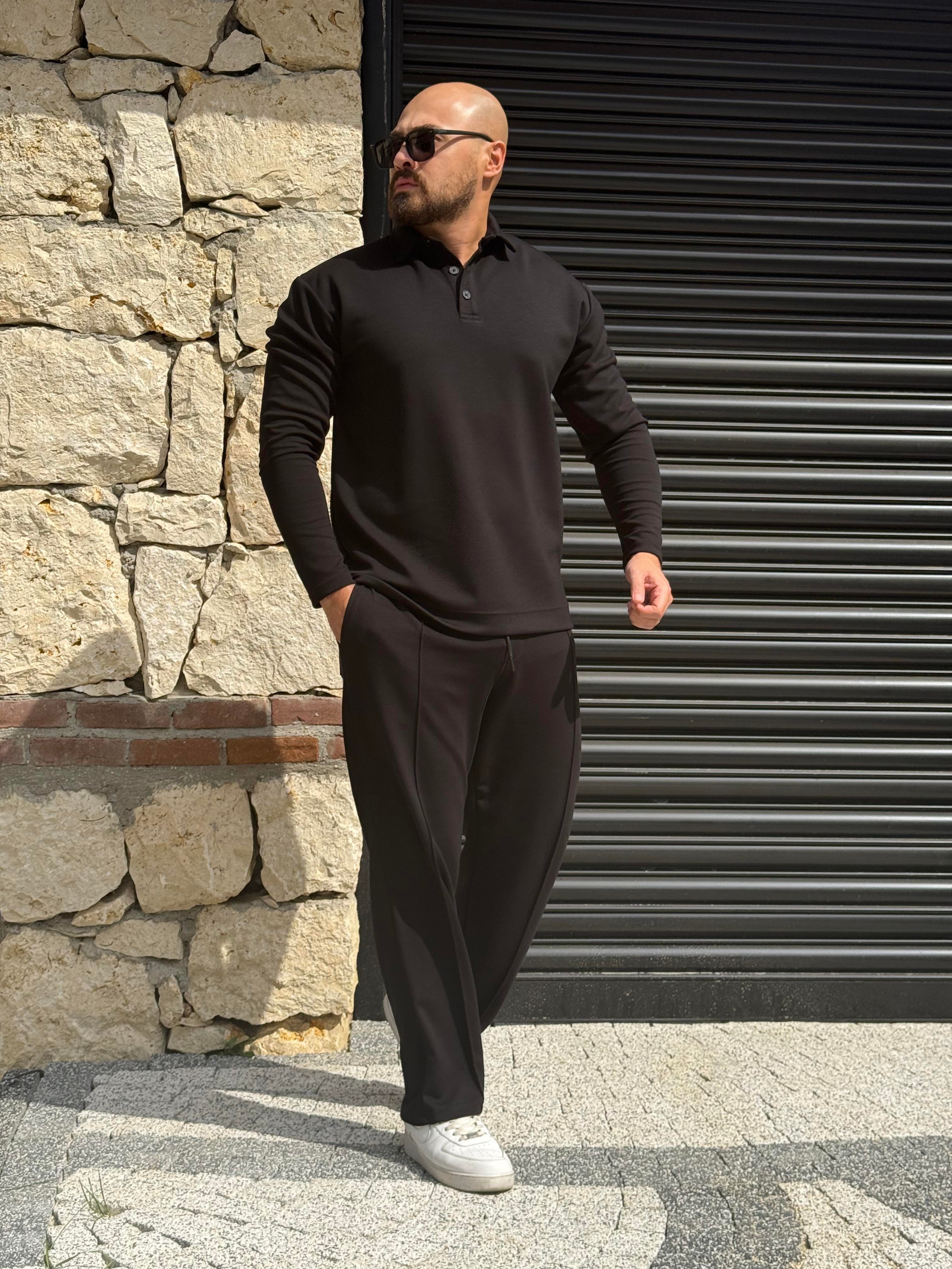 Polo Yaka Oysho Kumaş Alt-Üst Takım (TKS21)