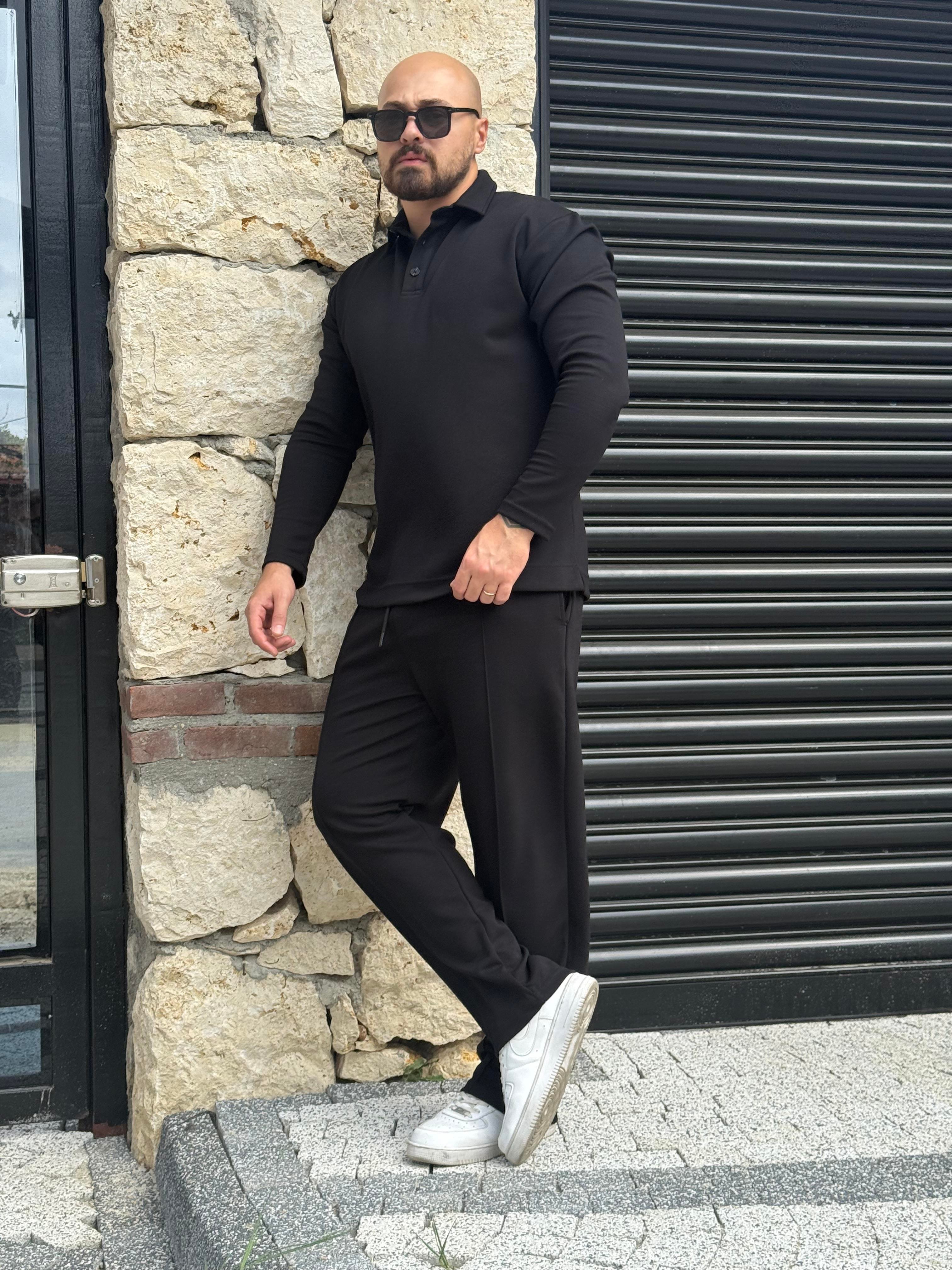 Polo Yaka Oysho Kumaş Alt-Üst Takım (TKS21)