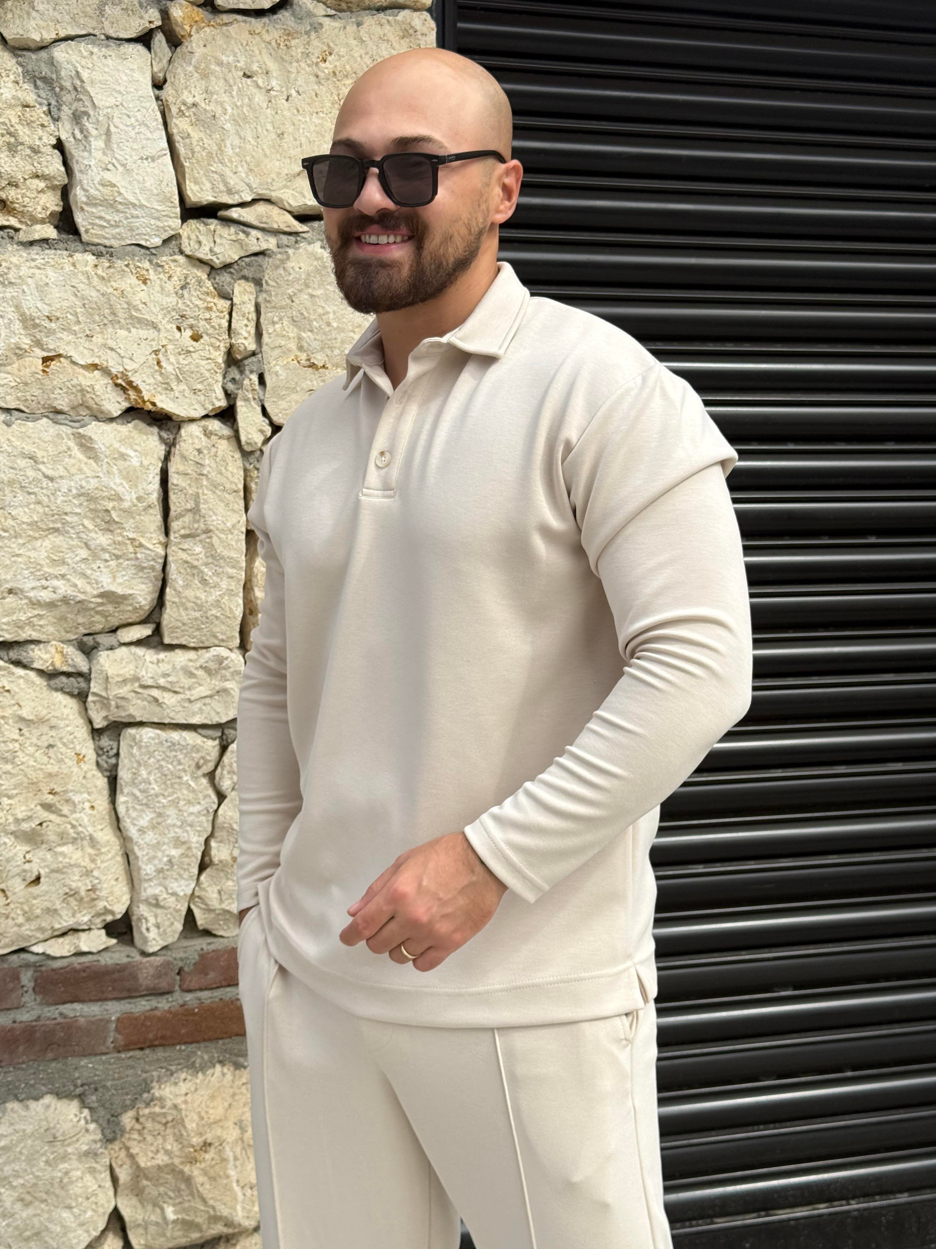Polo Yaka Oysho Kumaş Alt-Üst Takım (TKK21)